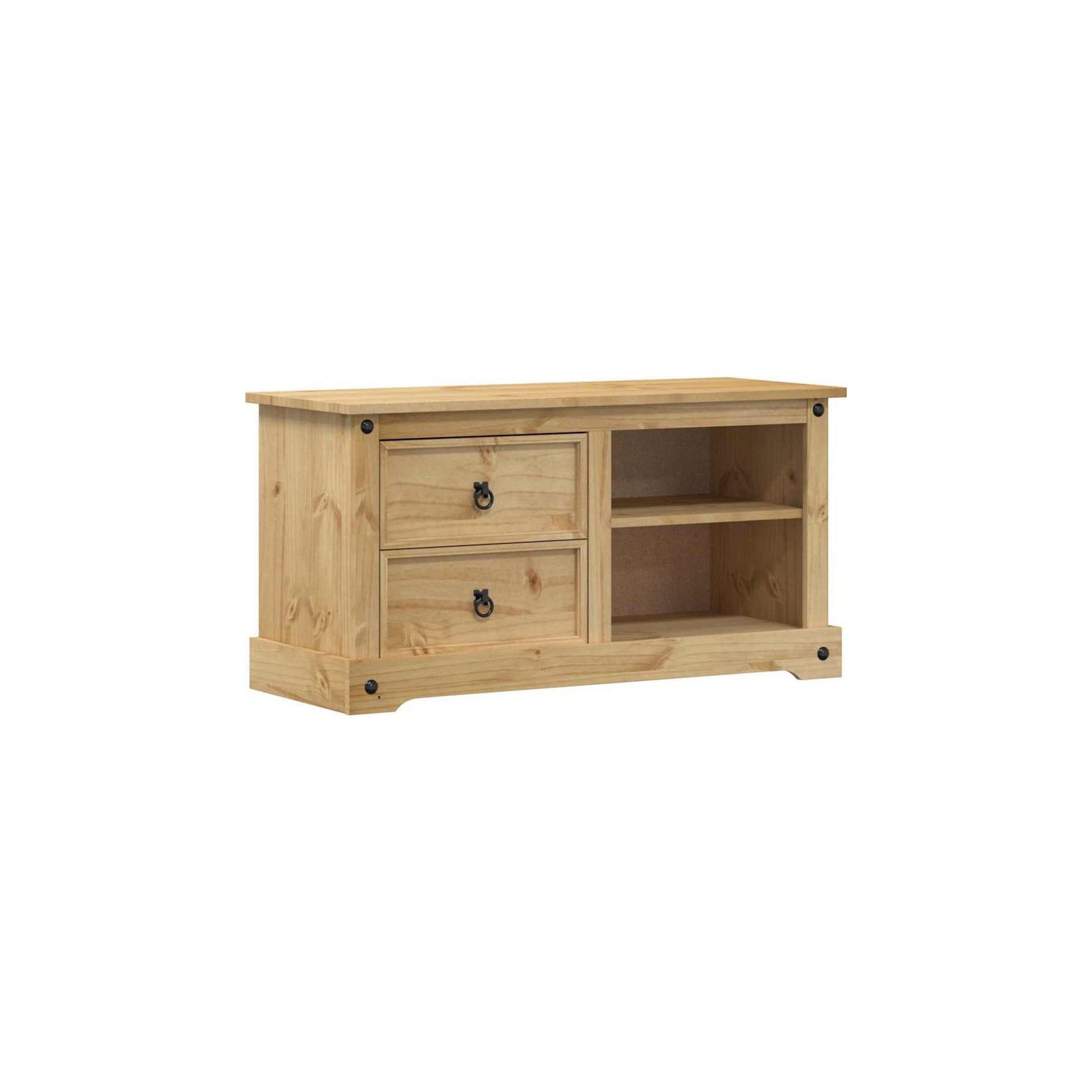 Meuble TV HELLOSHOP26 Meuble TV multimédia étagère télévision