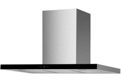 Hotte décorative murale FABER TSPG 900 INOX/VERRE NOIR