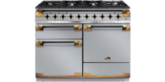Piano de cuisson gaz FALCON ELISE LUXE TAB GAZ 110 CMINOX et NOIR LA