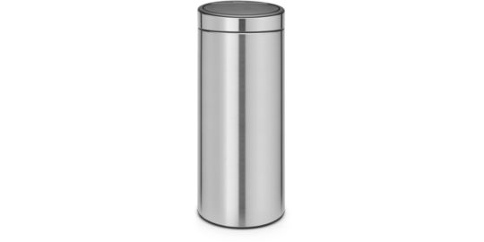 Poubelle manuelle BRABANTIA Touch Bin new 30L matt steel