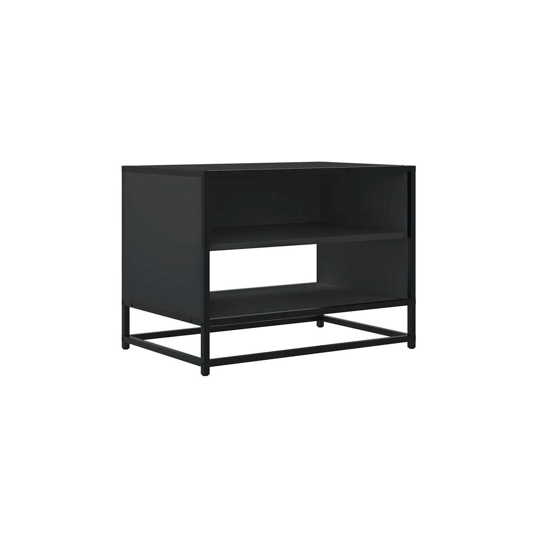 Meuble TV HELLOSHOP26 Meuble TV industriel avec grand espace d