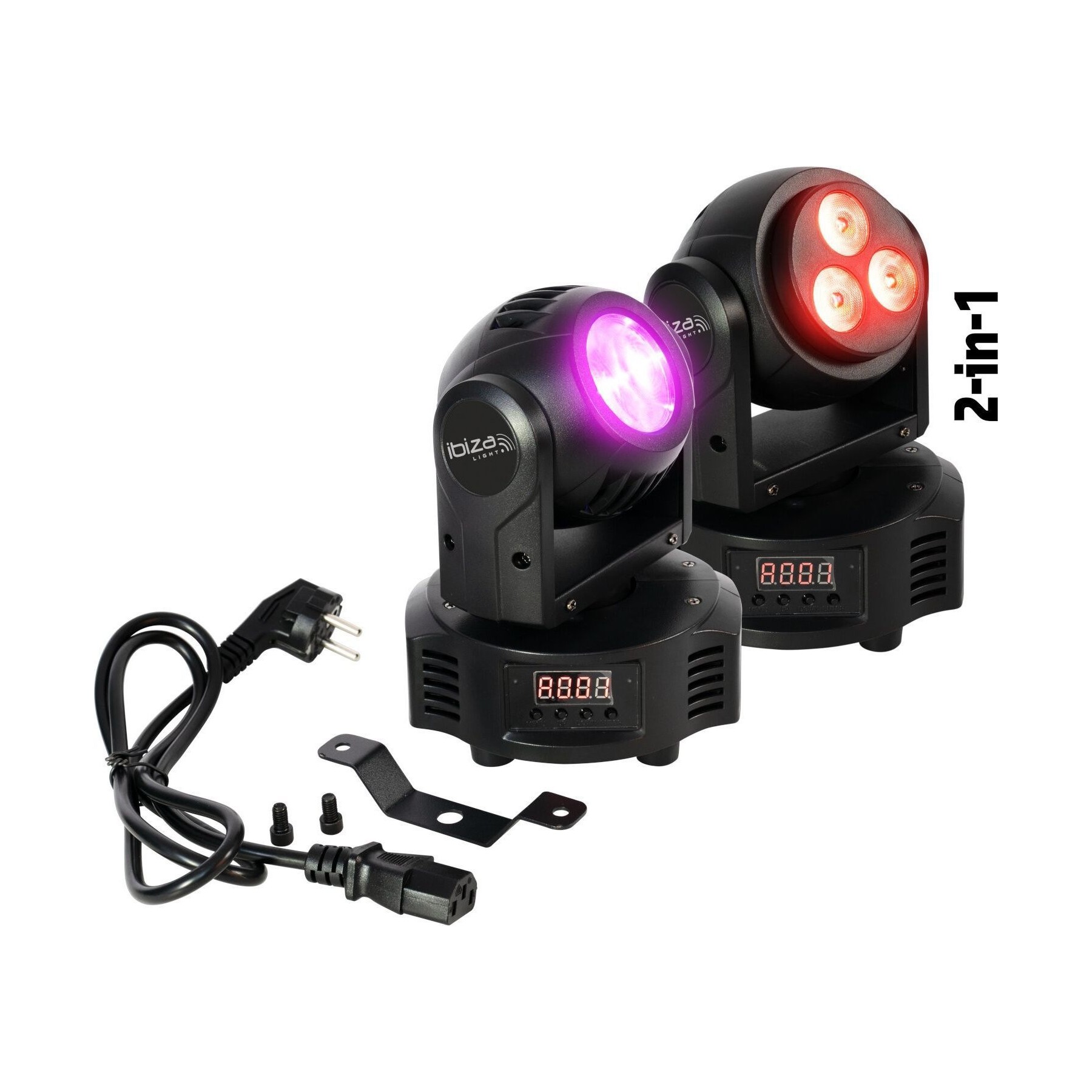 Jeu de lumières IBIZA MH-BEAM-WASH - Jeu de lumière Lyre