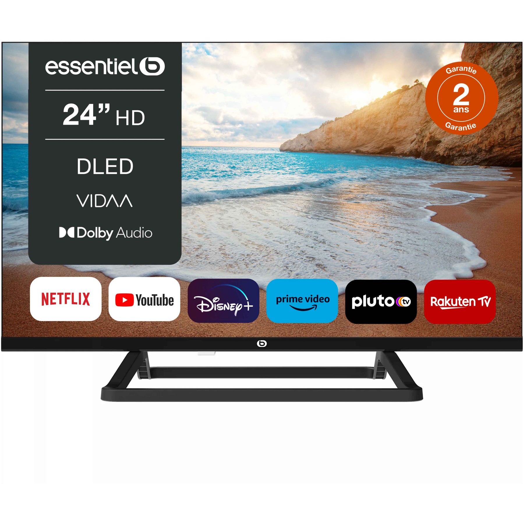 TV LED ESSENTIELB 24DLED544 (2025) 24" (60 cm) - Smart TV