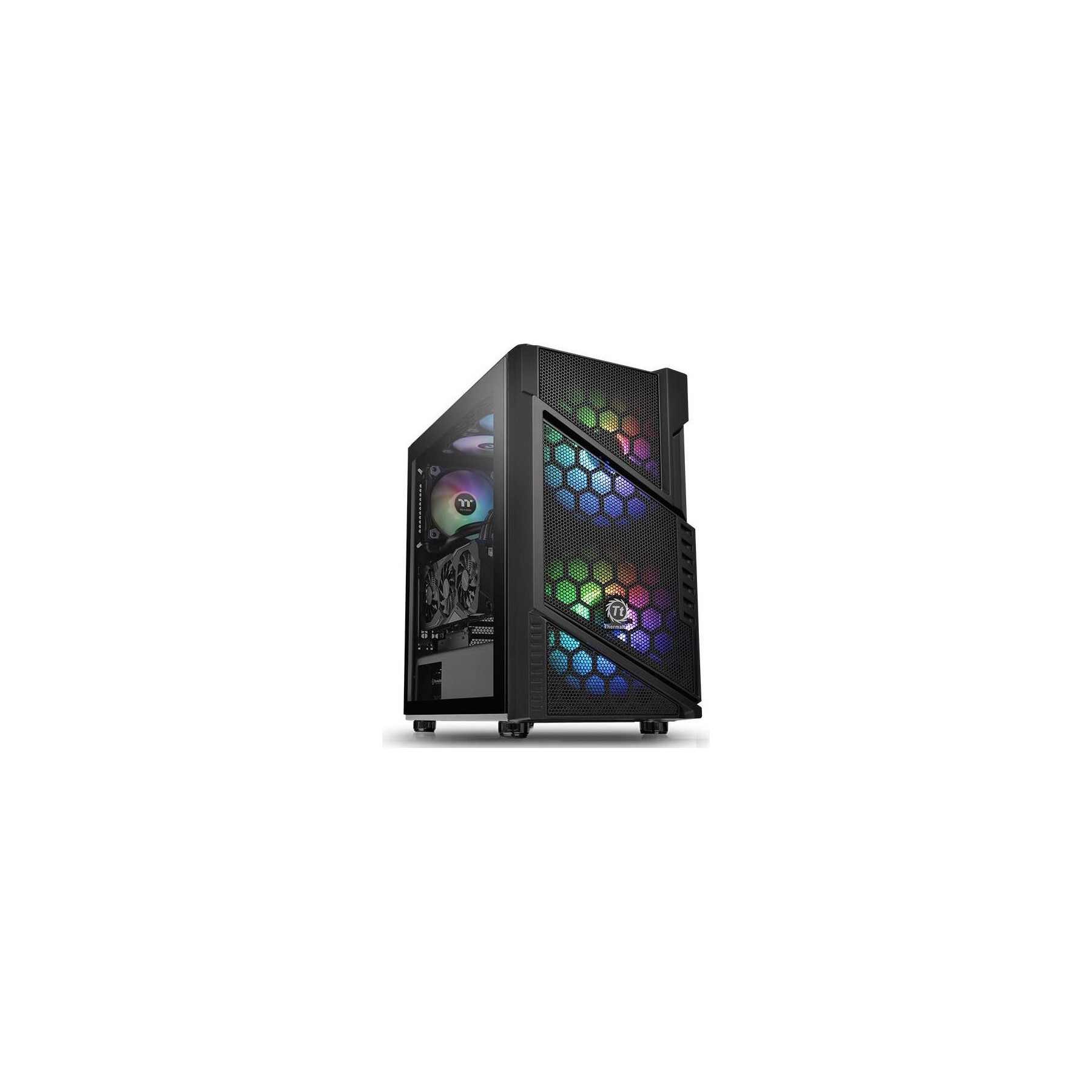 Boitier PC THERMALTAKE Commander C31 TG ARVB Verre Trempé Midi-