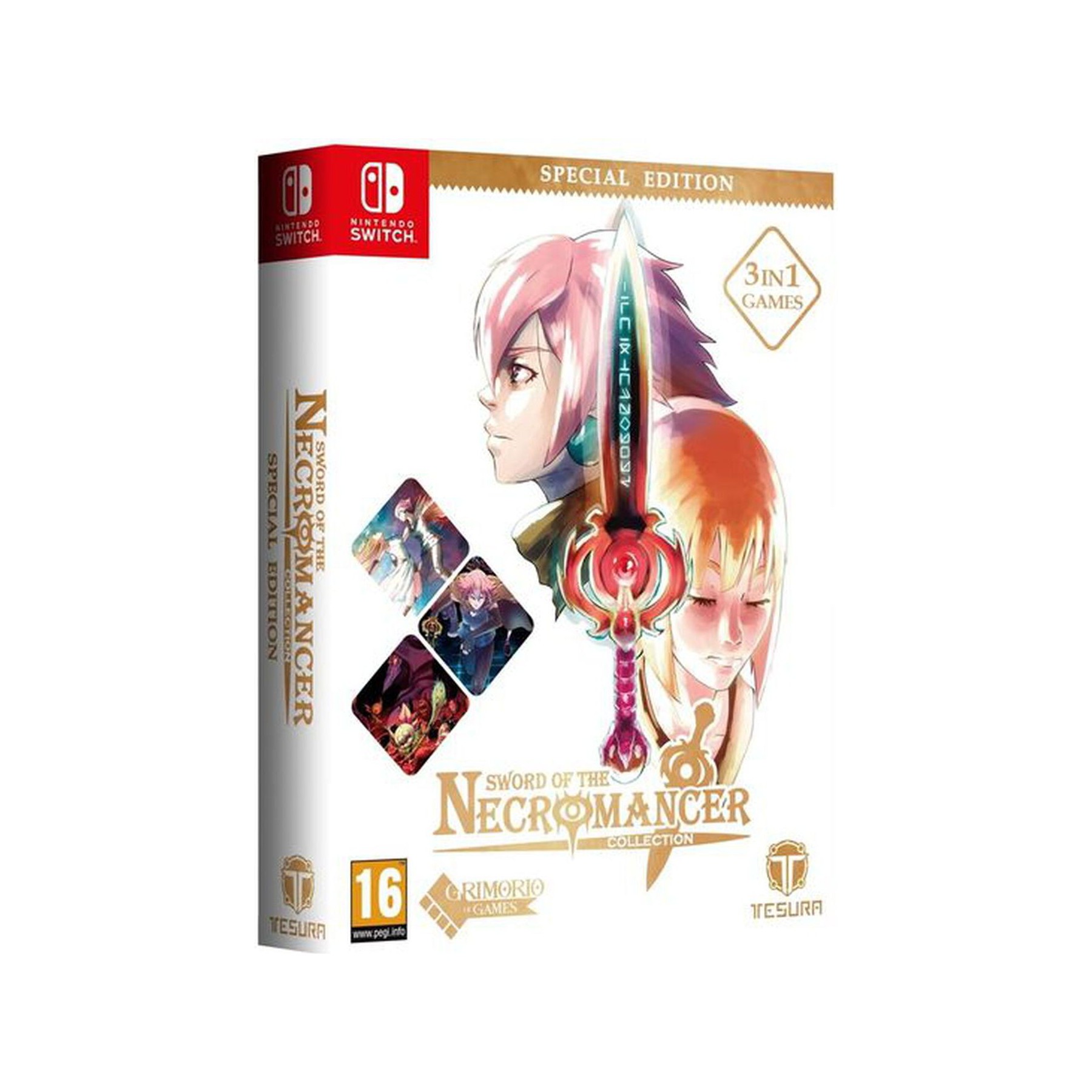 Jeu Switch JUST FOR GAMES Sword Of The Necromancer Collection