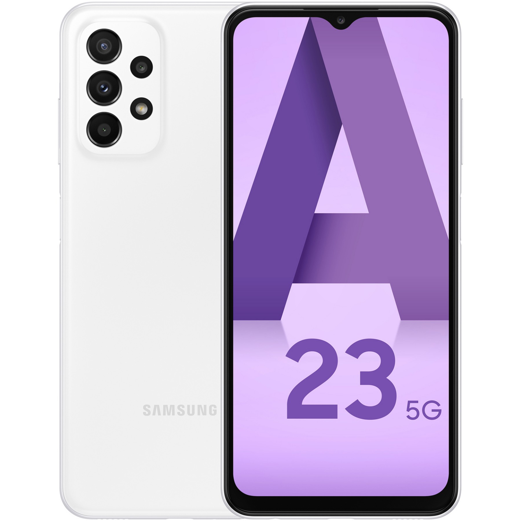 Smartphone SAMSUNG Galaxy A23 Blanc 64Go 5G Reconditionné