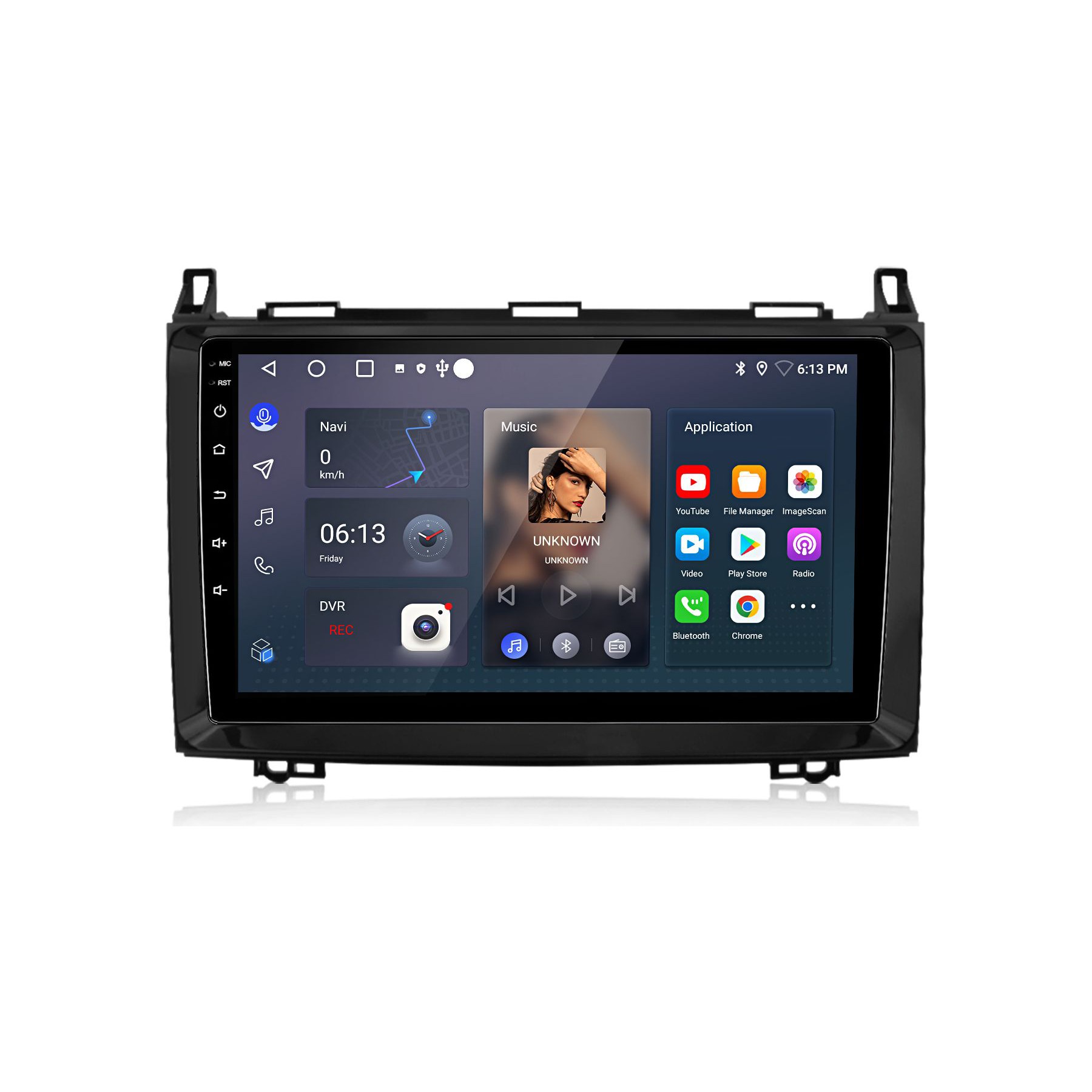 Autoradio connecté JUNSUN pour Mercedes W245 Sprinter RDS Carplay