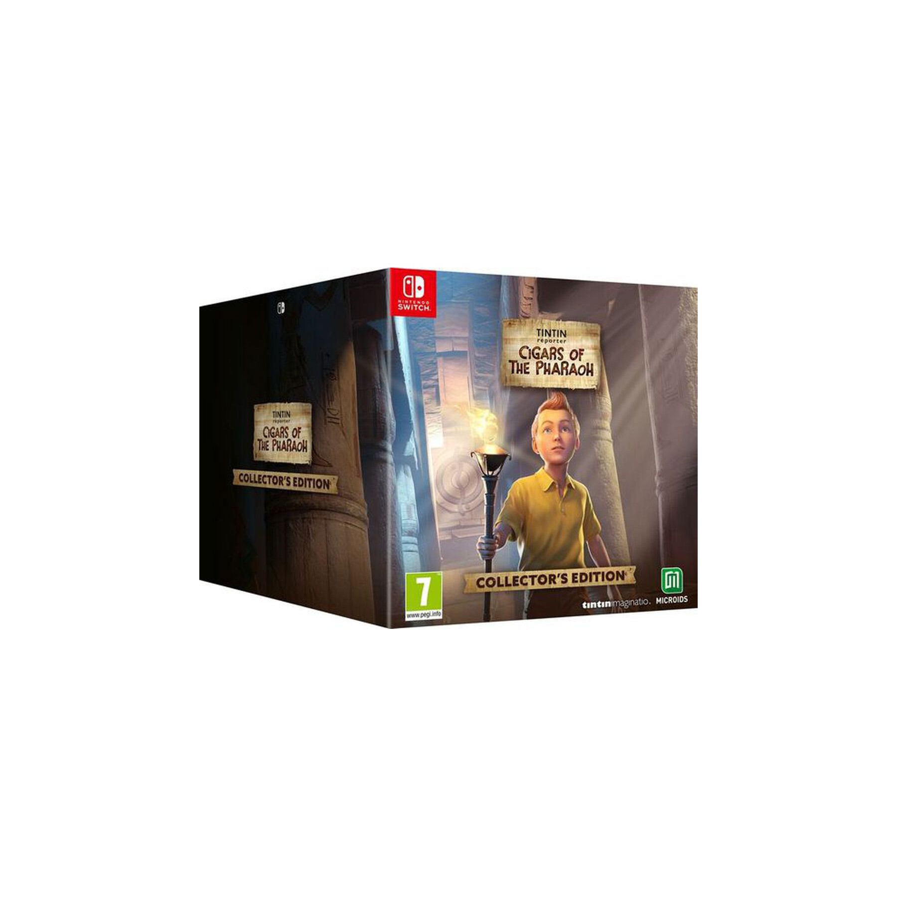 Jeu Switch MICROIDS Tintin Reporter Les Cigares Du Pharaon