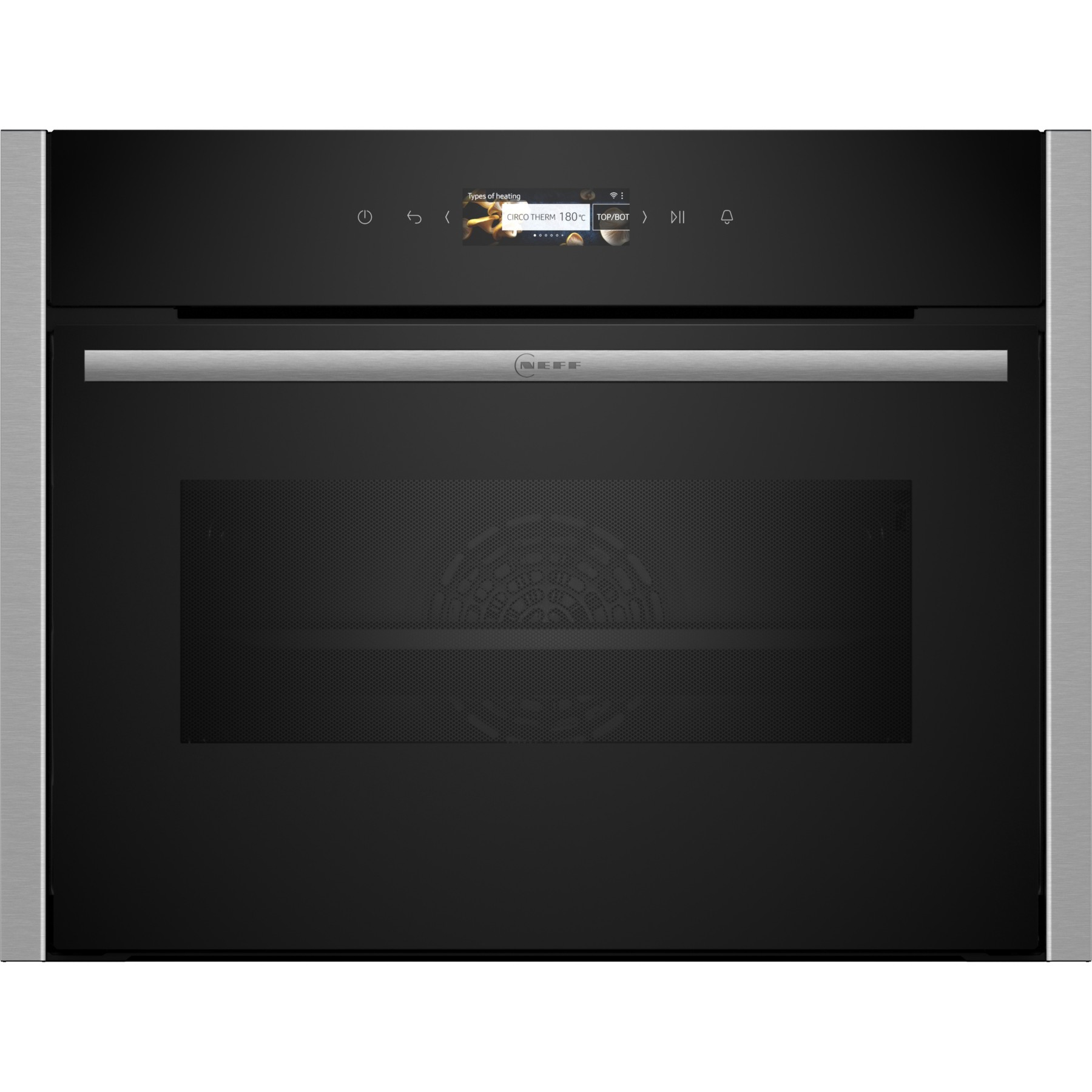 Four micro onde combiné NEFF C24MR21N0 - Combiné micro-ondes - Écran tactile - série N70 Circo Therm