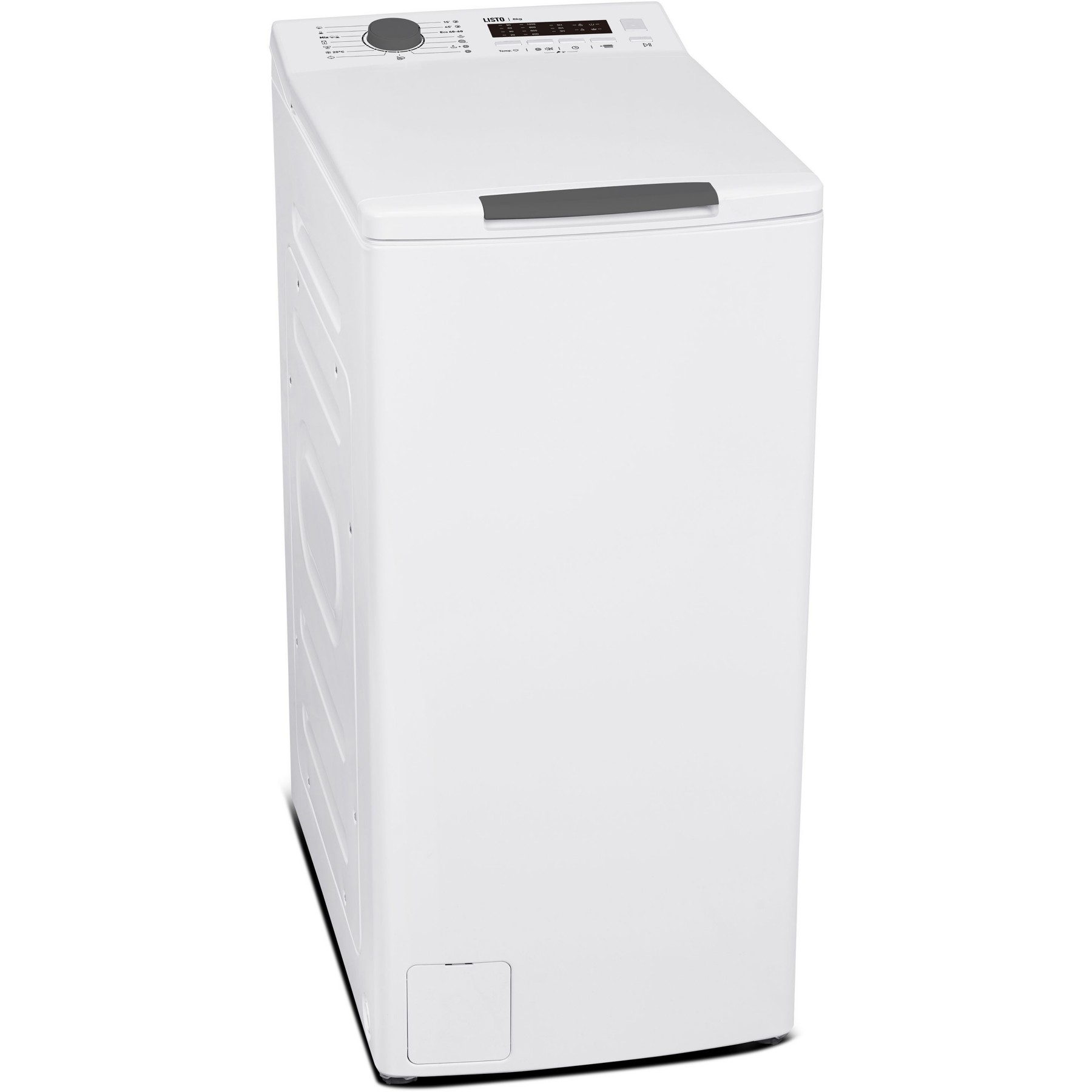 Lave linge top LISTO LT612L1b - 6 kg - 1200 tr/min - Classe C