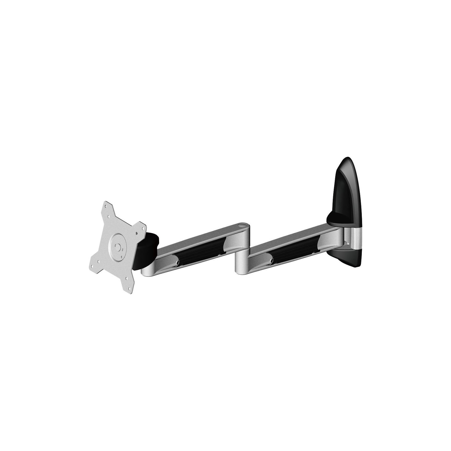 Support mural TV KOMELEC Bras pivotant 3 axes pour 15' a 24'