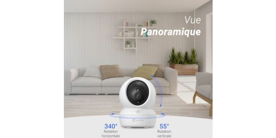 Caméra de surveillance EZVIZ Wifi H6C PRO 3K