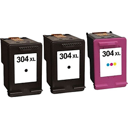 Cartouche d'encre SHOP-STORY Pack de Cartouches Compatibles HP 304 XL