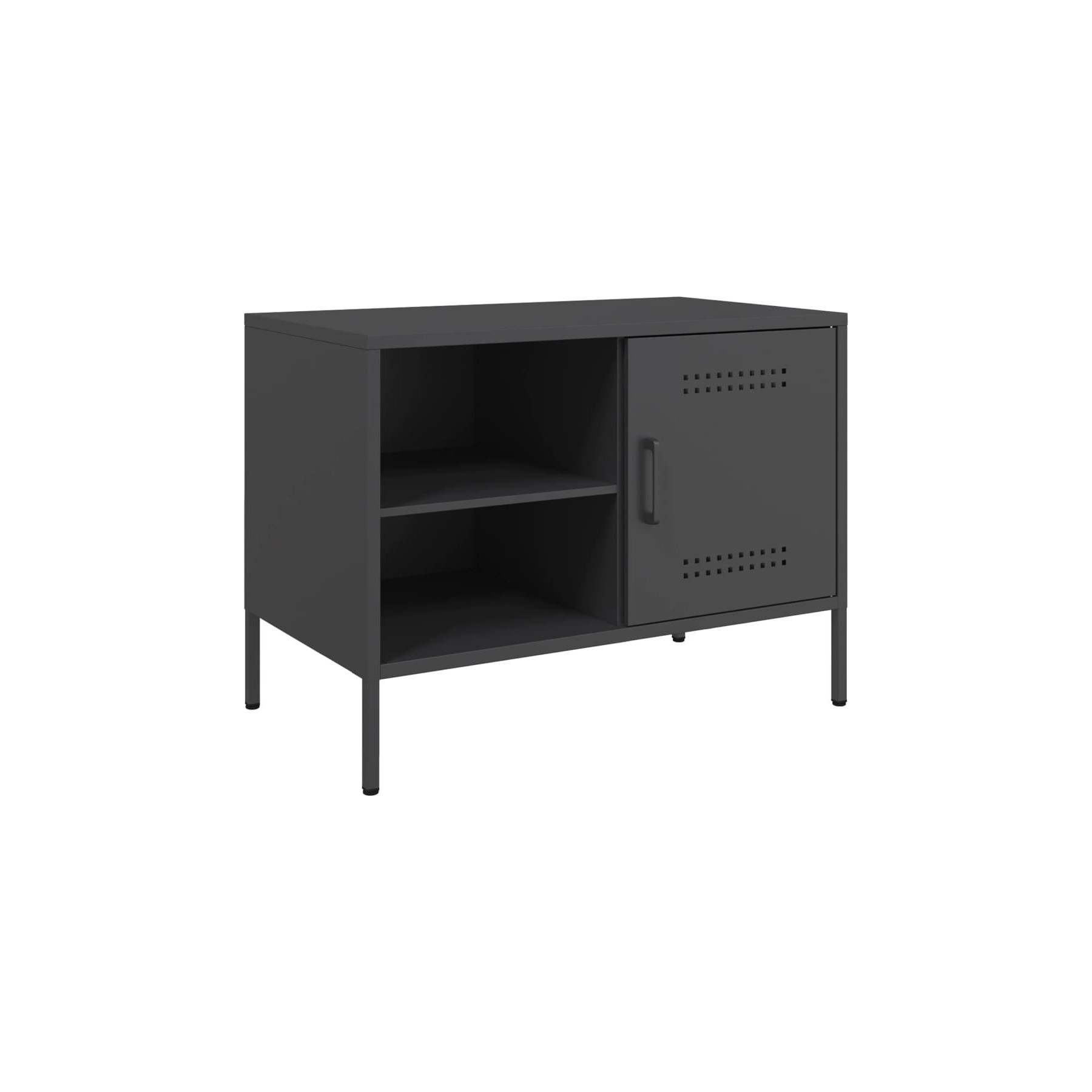 Meuble TV HELLOSHOP26 Meuble TV multimédia étagère télévision