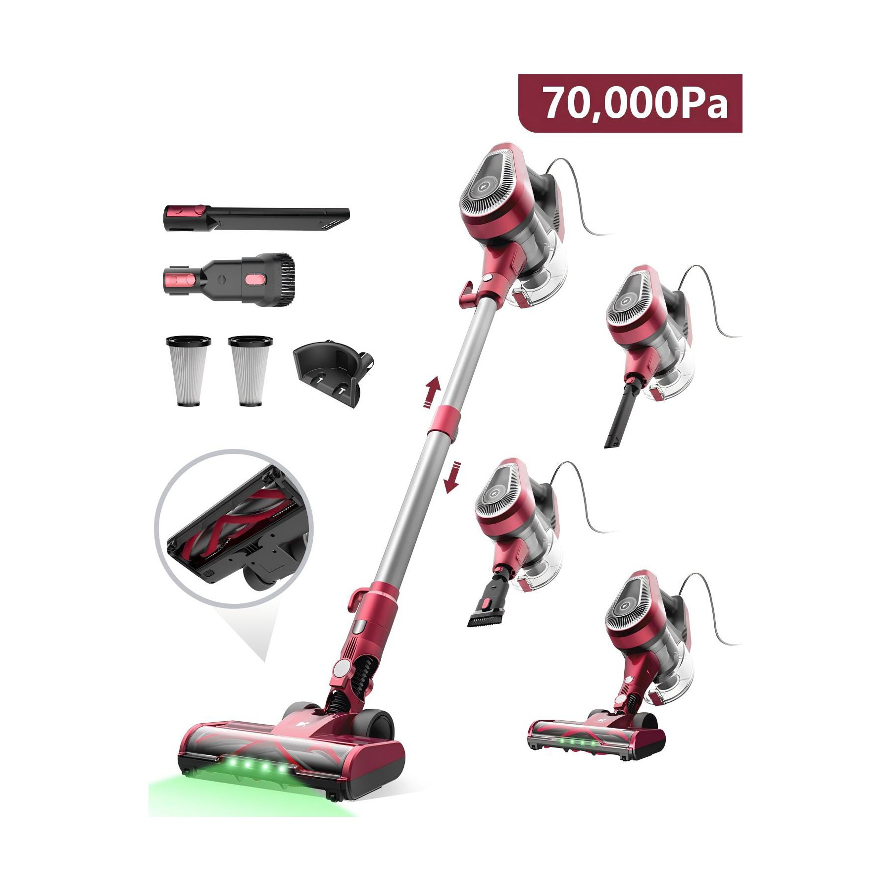 Aspirateur balai VACTIDY C8