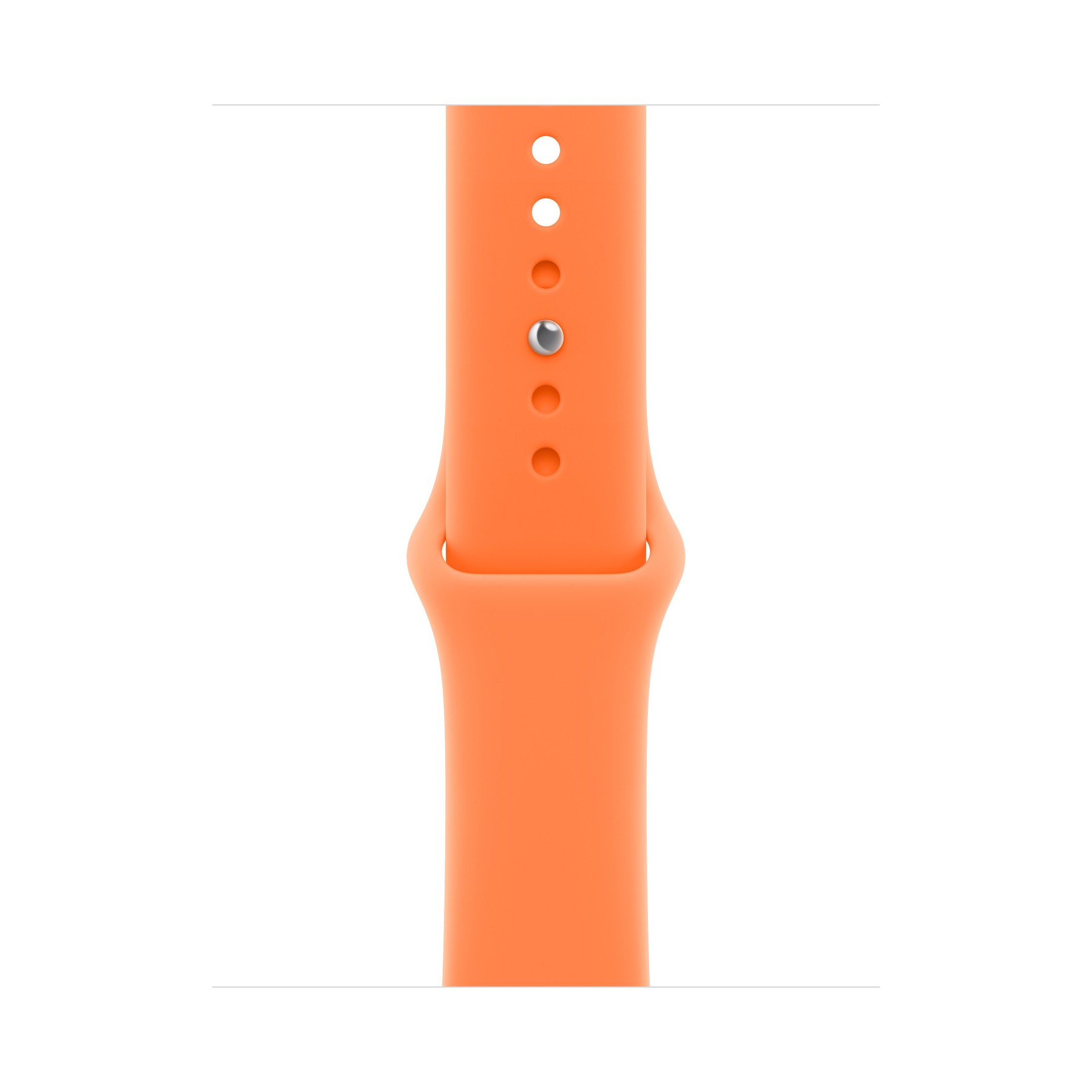 Bracelet APPLE 42mm S/M sport clémentine