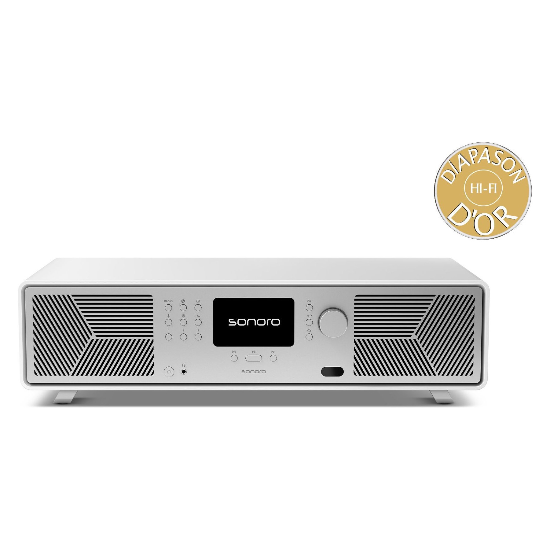 Chaîne HiFi SONORO AVATON Blanc mat