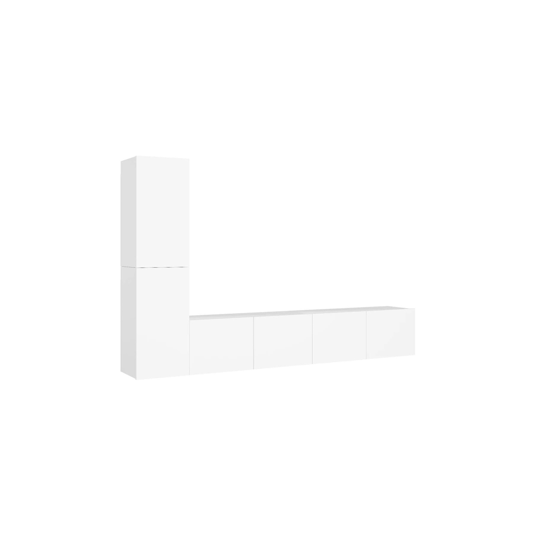 Meuble TV HELLOSHOP26 Ensemble de meubles armoire buffet TV té