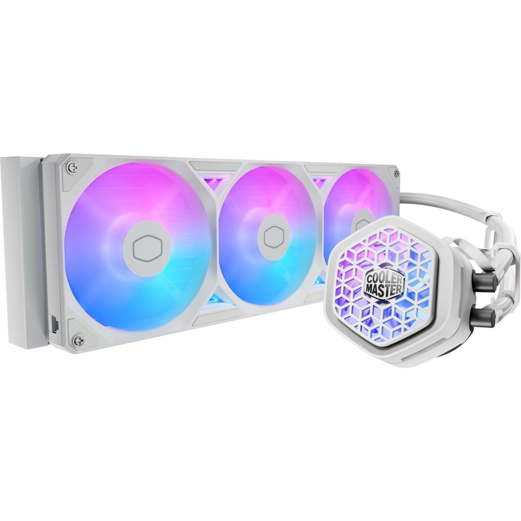 Kit de refroidissement COOLER MASTER MasterLiquid Atmos II VRM - 360 mm Blanc