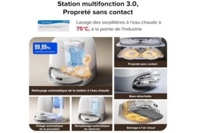 Robot laveur ROBOROCK Qrevo Curv
