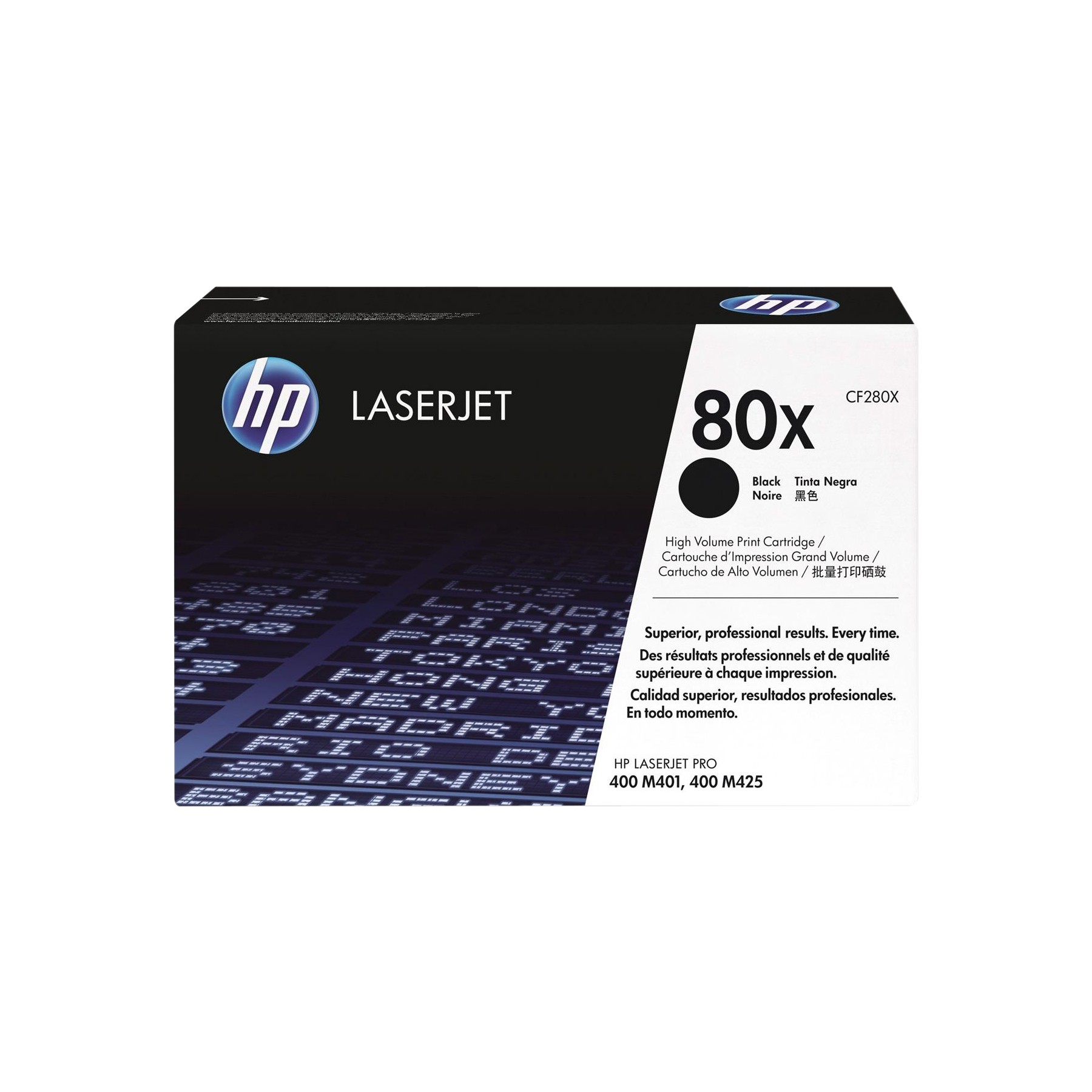 Toner HP Noir CF280X Grande Capacité