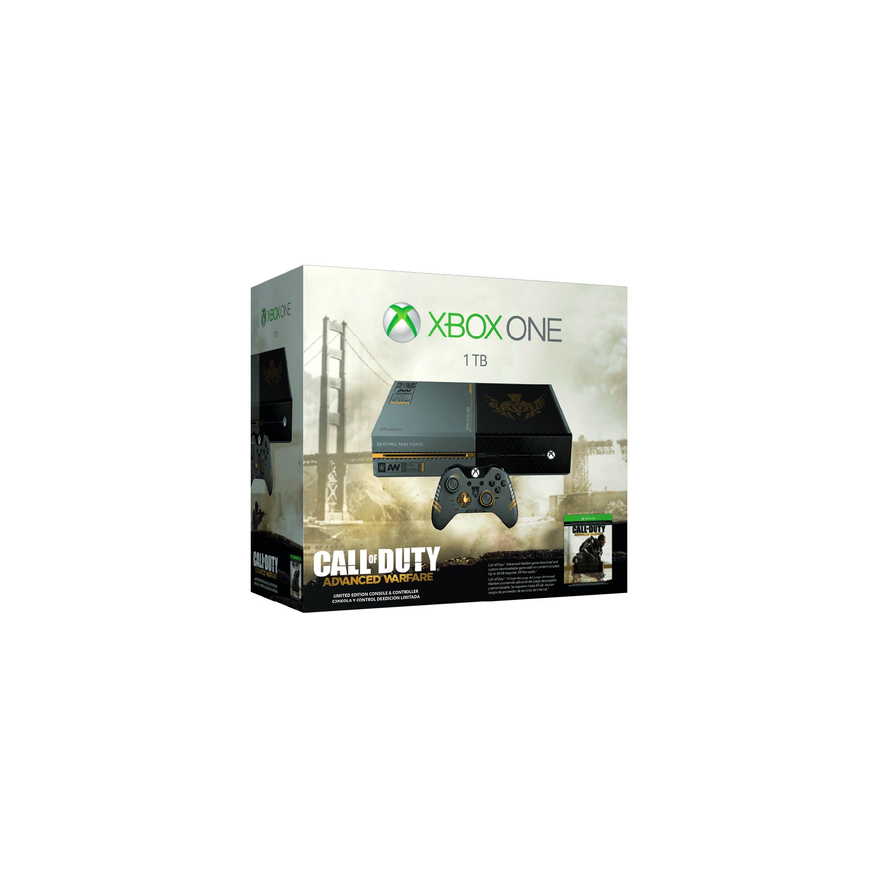 Console MICROSOFT Xbox One Call of Duty Advanced Warfare Reconditionné