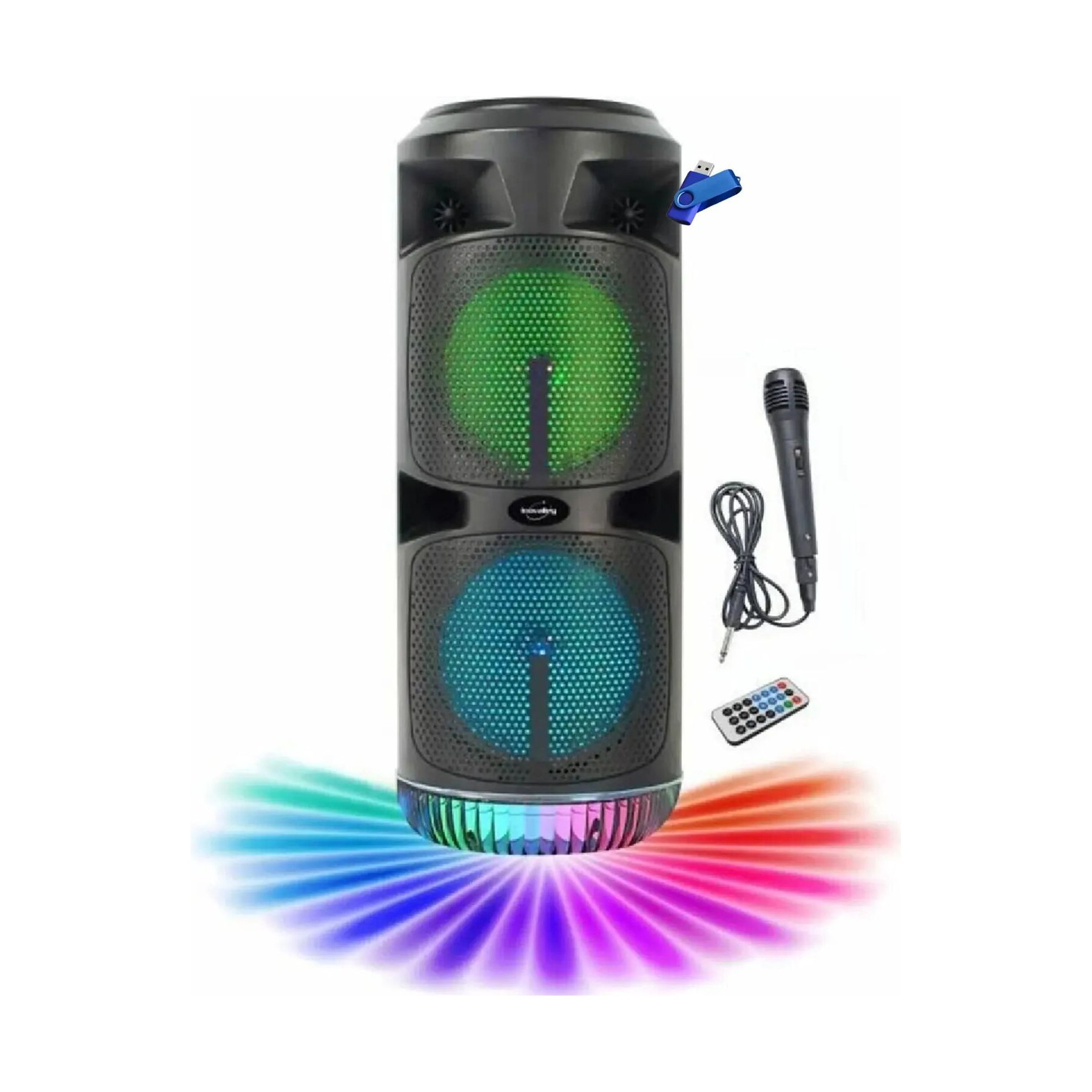 Enceinte nomade INOVALLEY inovalley Enceinte Bluetooth sans fil 45