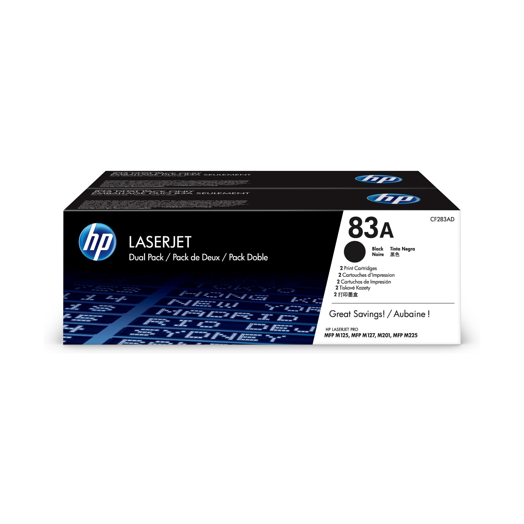 Toner HP CF283AD (2 toners)