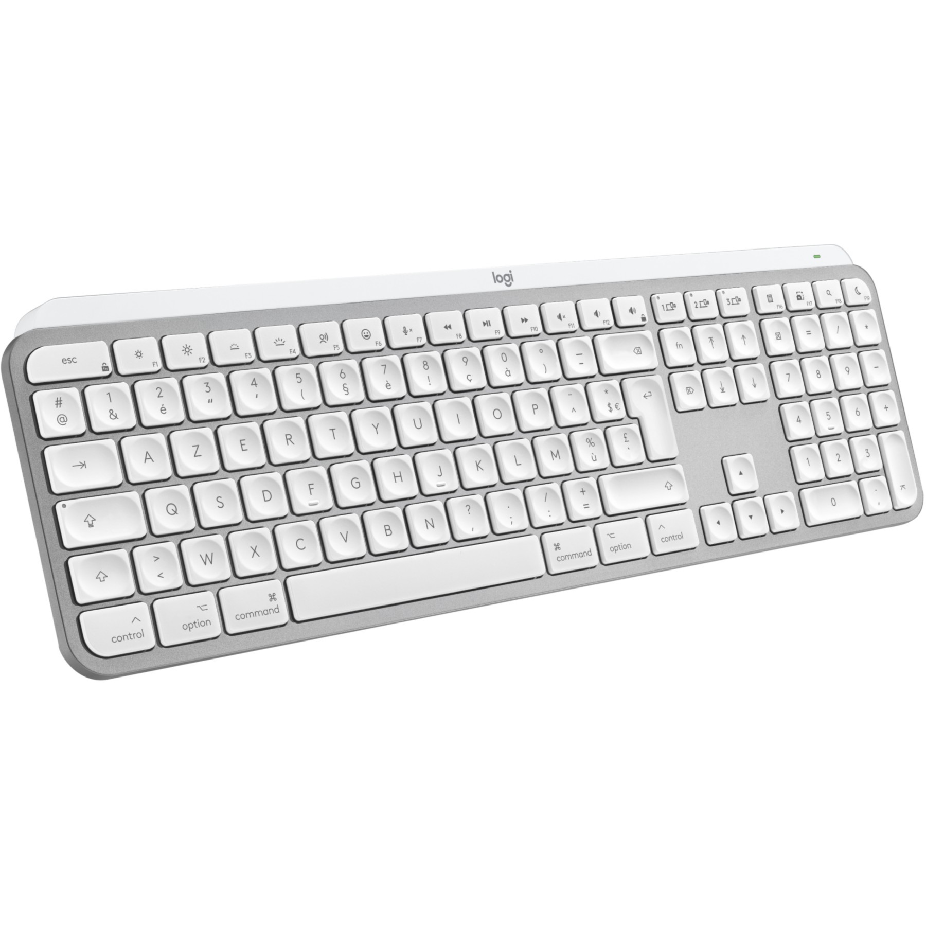 Clavier sans fil LOGITECH MX Keys S for Mac Gris Pale
