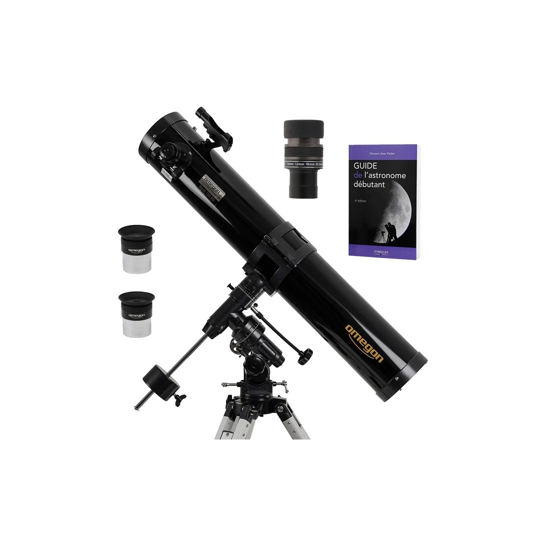 Télescope OMEGON Pack Complet Télescope Omegon 130/920 EQ