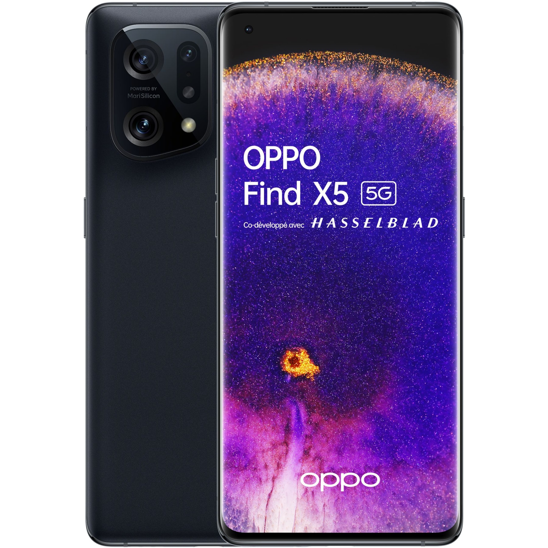 Smartphone OPPO Find X5 Noir 5G Reconditionné