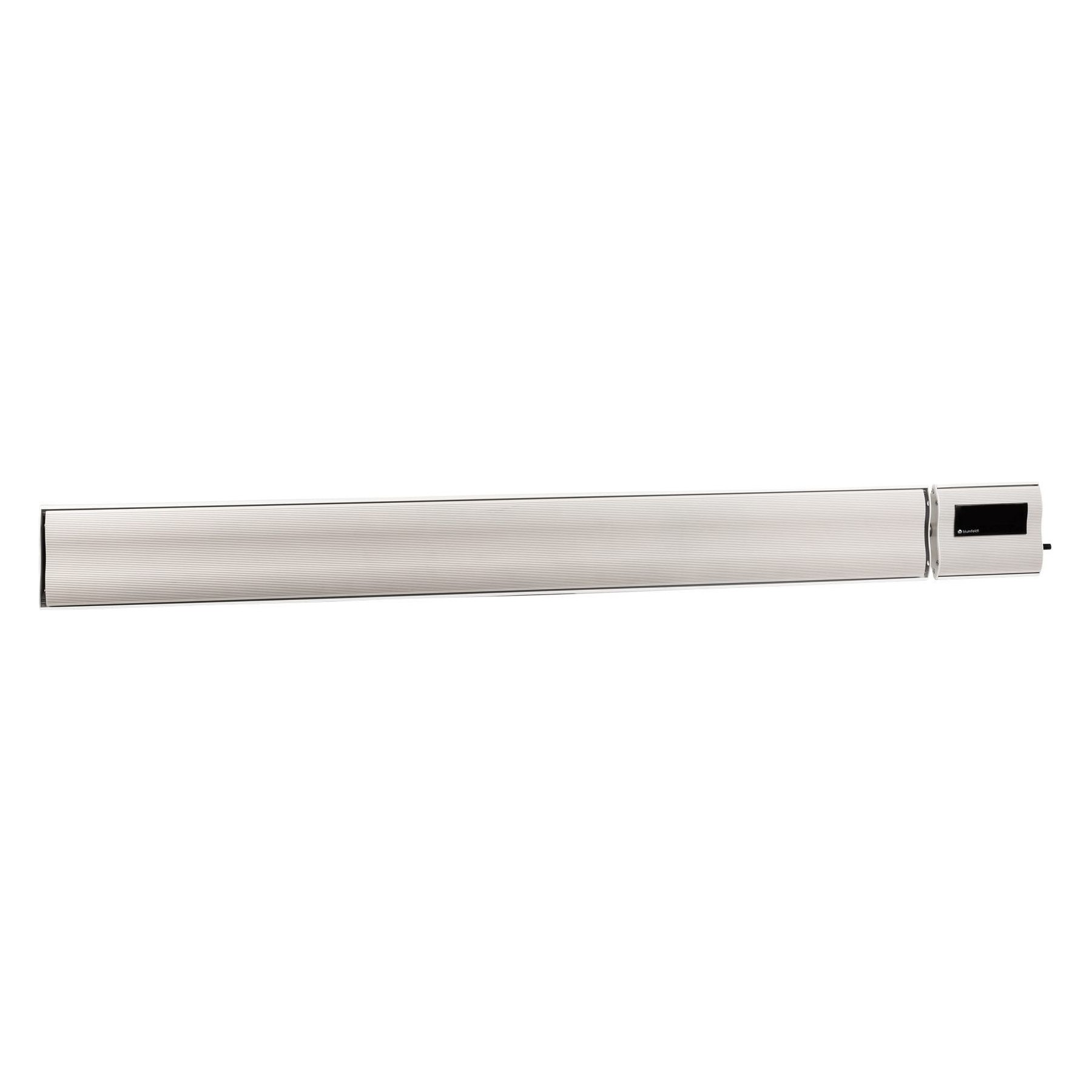 Chauffage infrarouge BLUMFELDT Cosmic Beam Plus XXL 3000W IP44  Blanc
