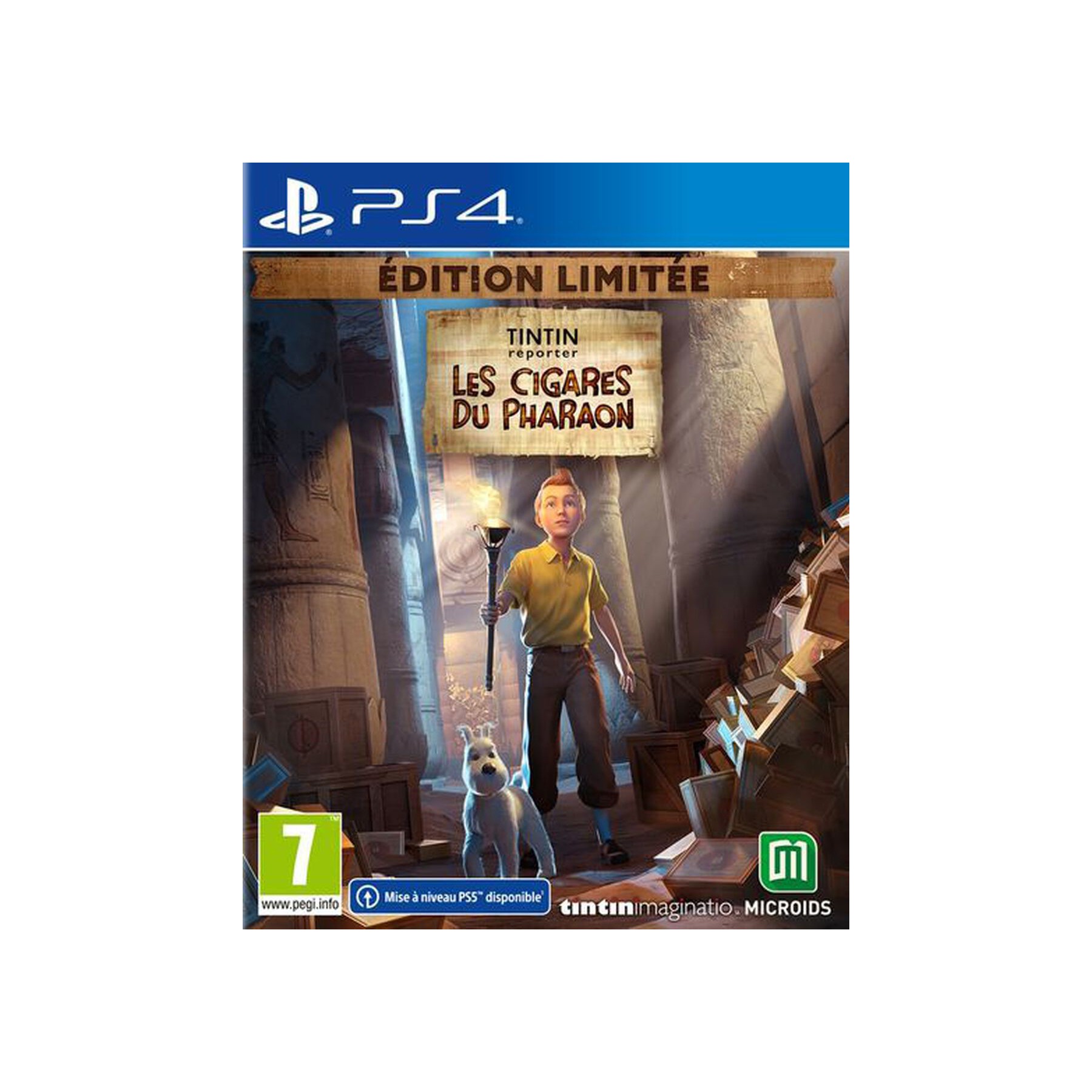 Jeu PS4 MICROIDS Tintin Reporter Les Cigares Du Pharaon