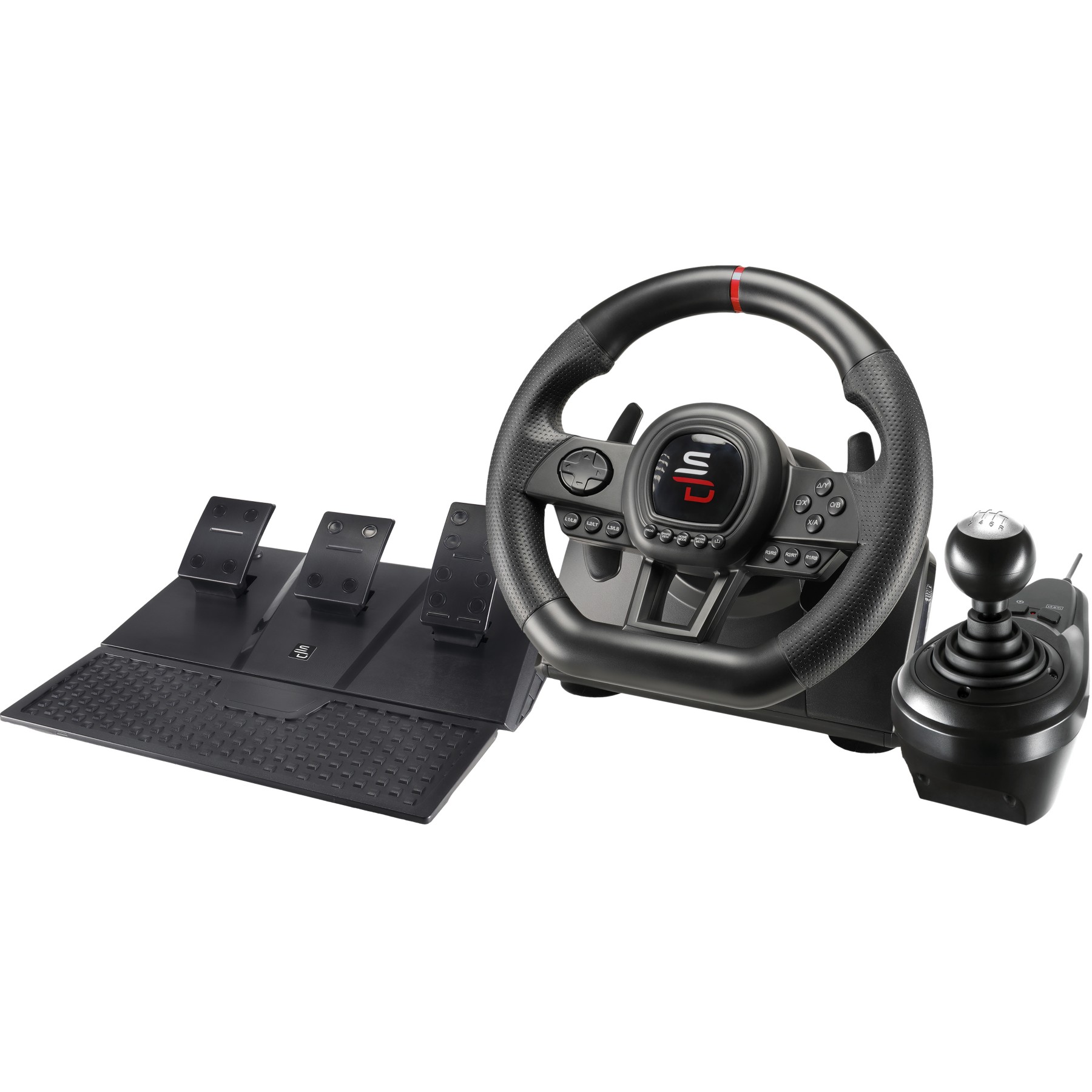 Volant + Levier de vitesses + Pédalier SUBSONIC GS 650-X