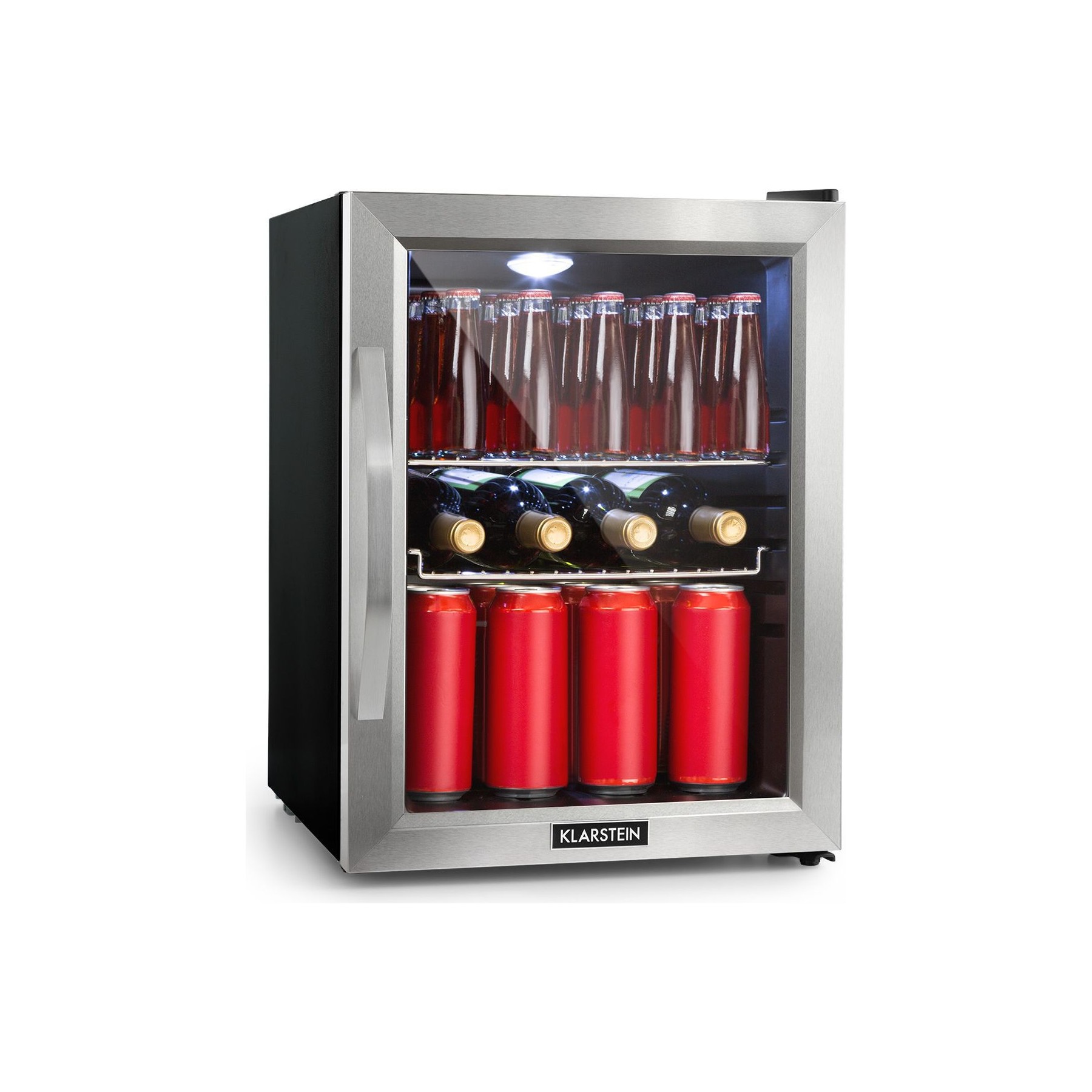 Mini réfrigérateur KLARSTEIN Beersafe M 33 litres - Argent