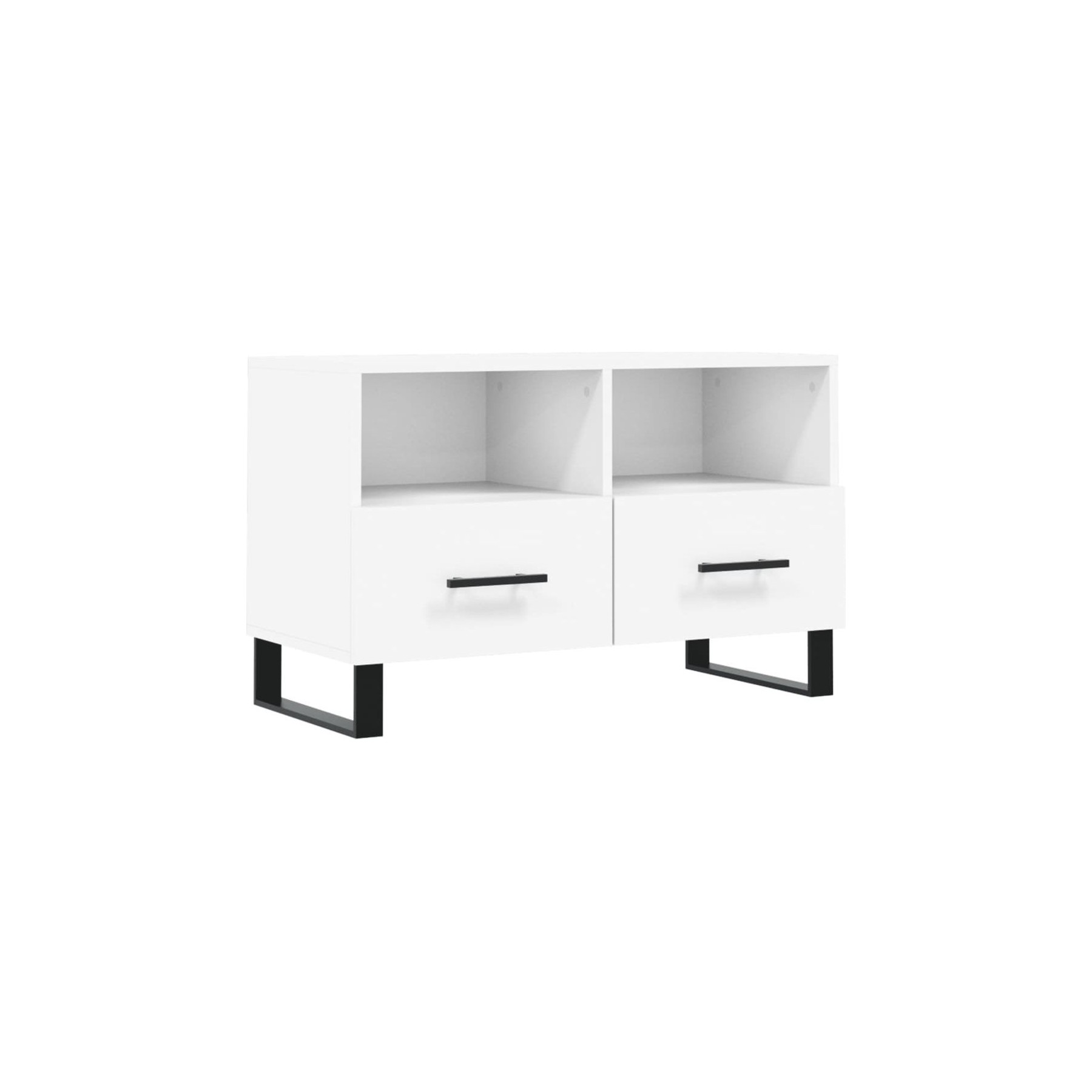 Meuble TV HELLOSHOP26 Meuble TV multimédia étagère télévision