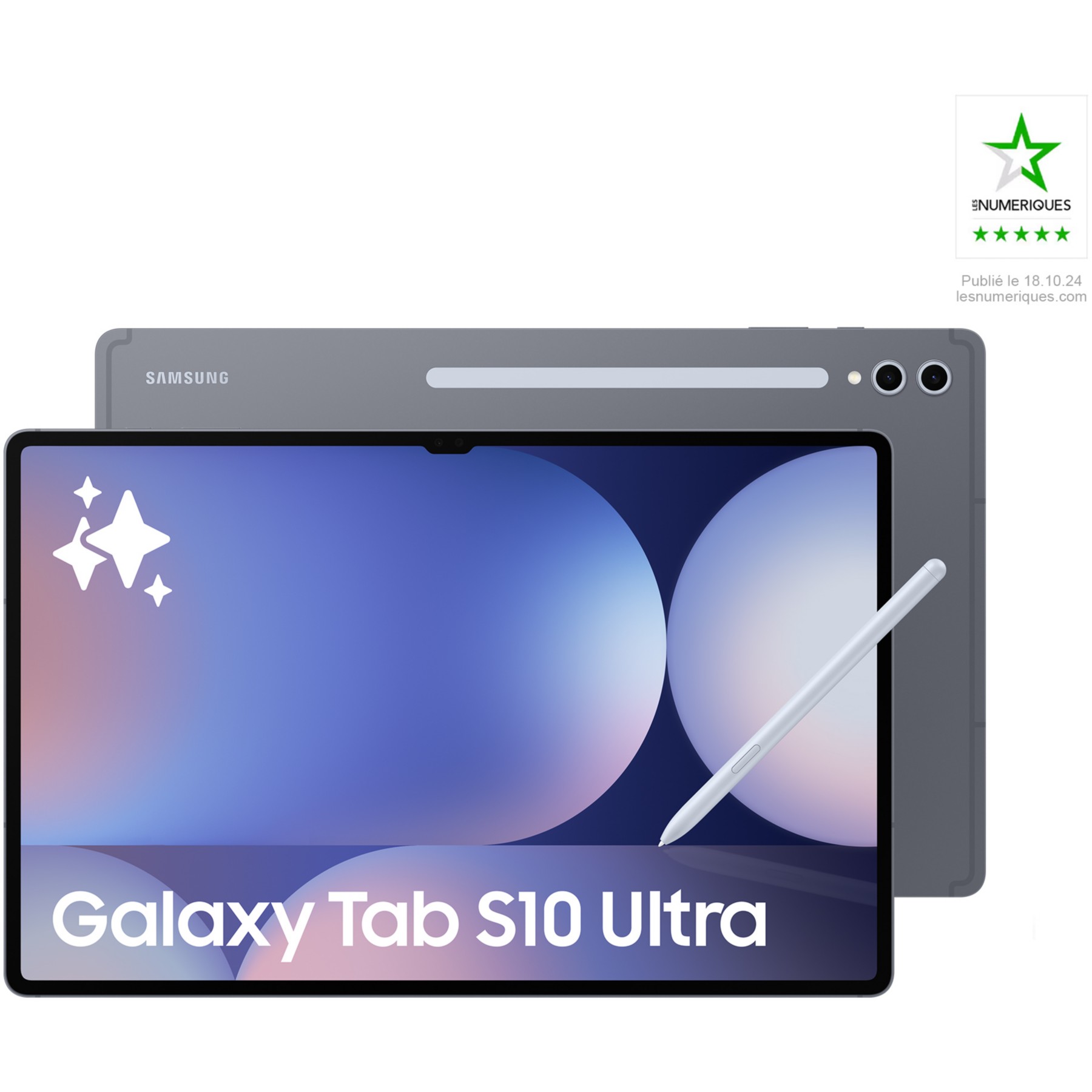 Tablette Android SAMSUNG Galaxy Tab S10 Ultra 14.6 512Go Gris avec Galaxy IA