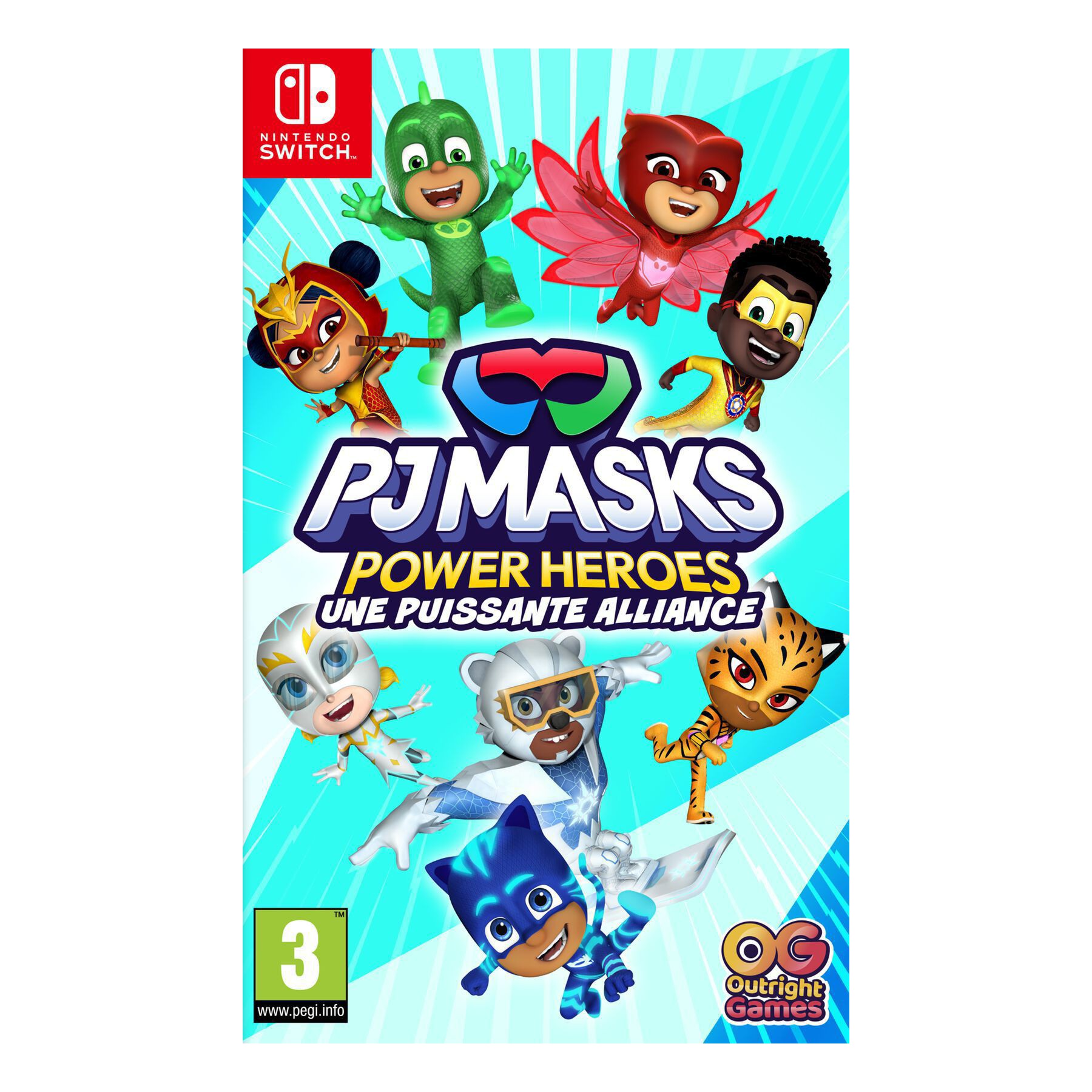 Jeu Switch OUTRIGHT GAMES Pyjamasques Power Heroes Une Puissante