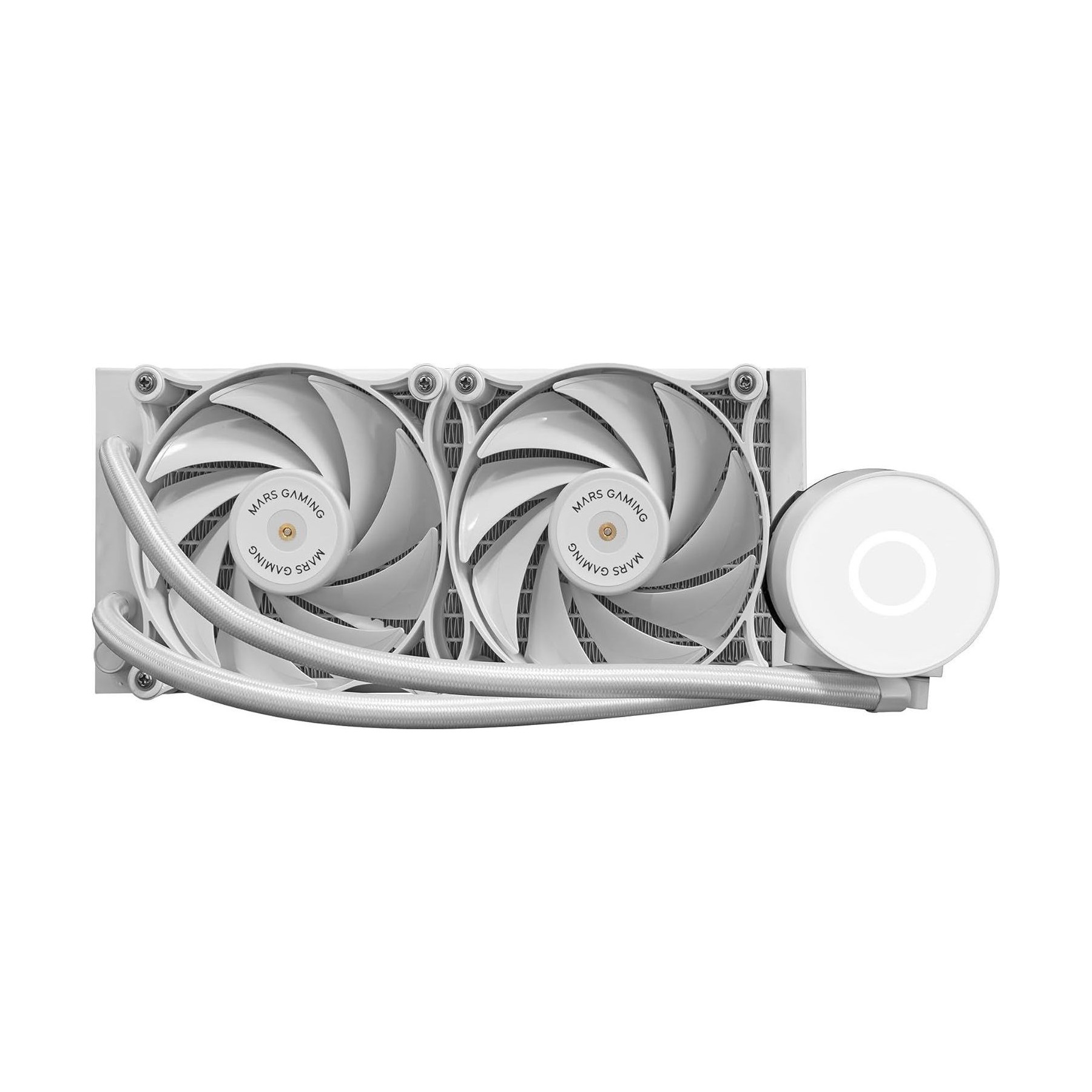 Kit de refroidissement MARS GAMING Pro - 240 mm Blanc