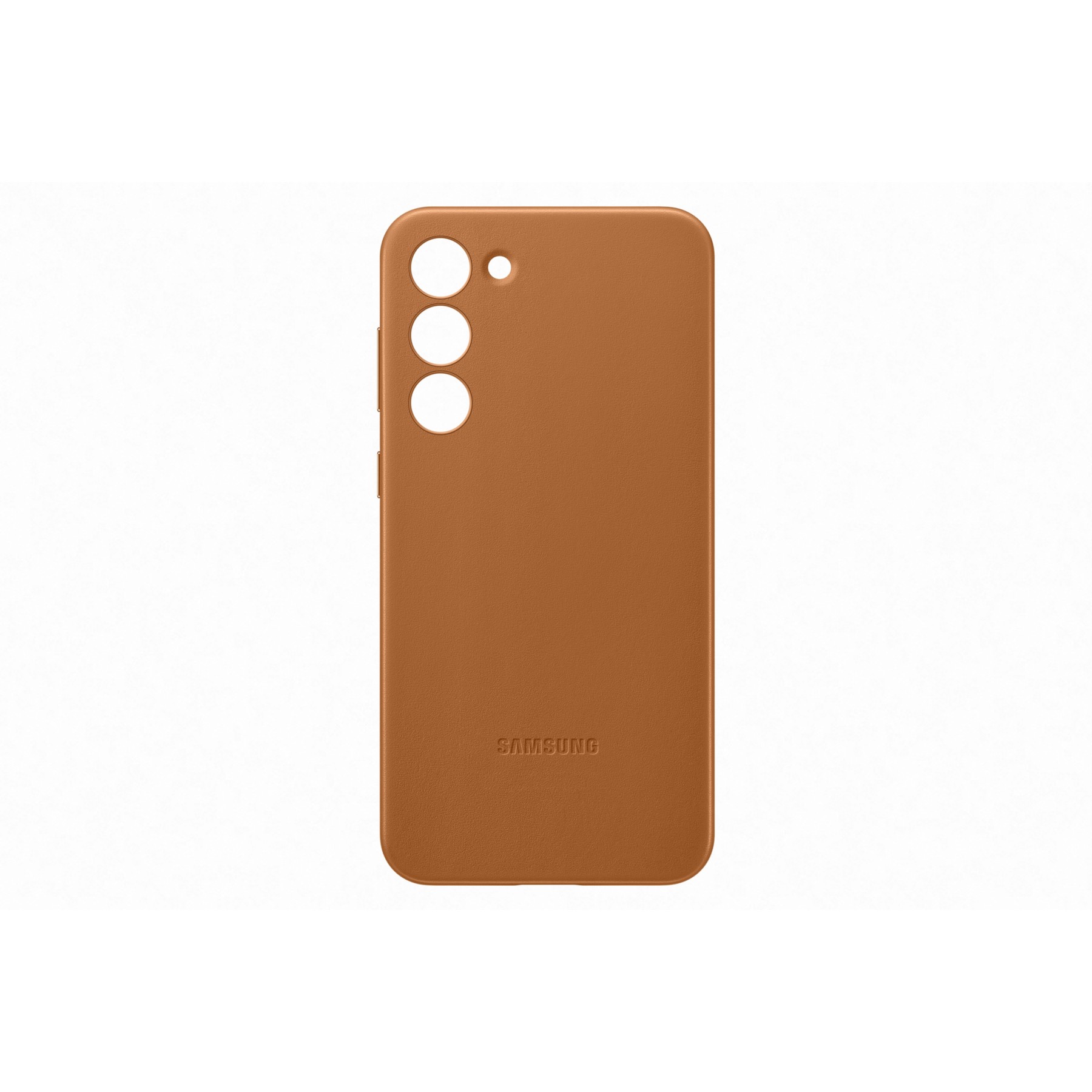 Coque SAMSUNG S23+ cuir Camel