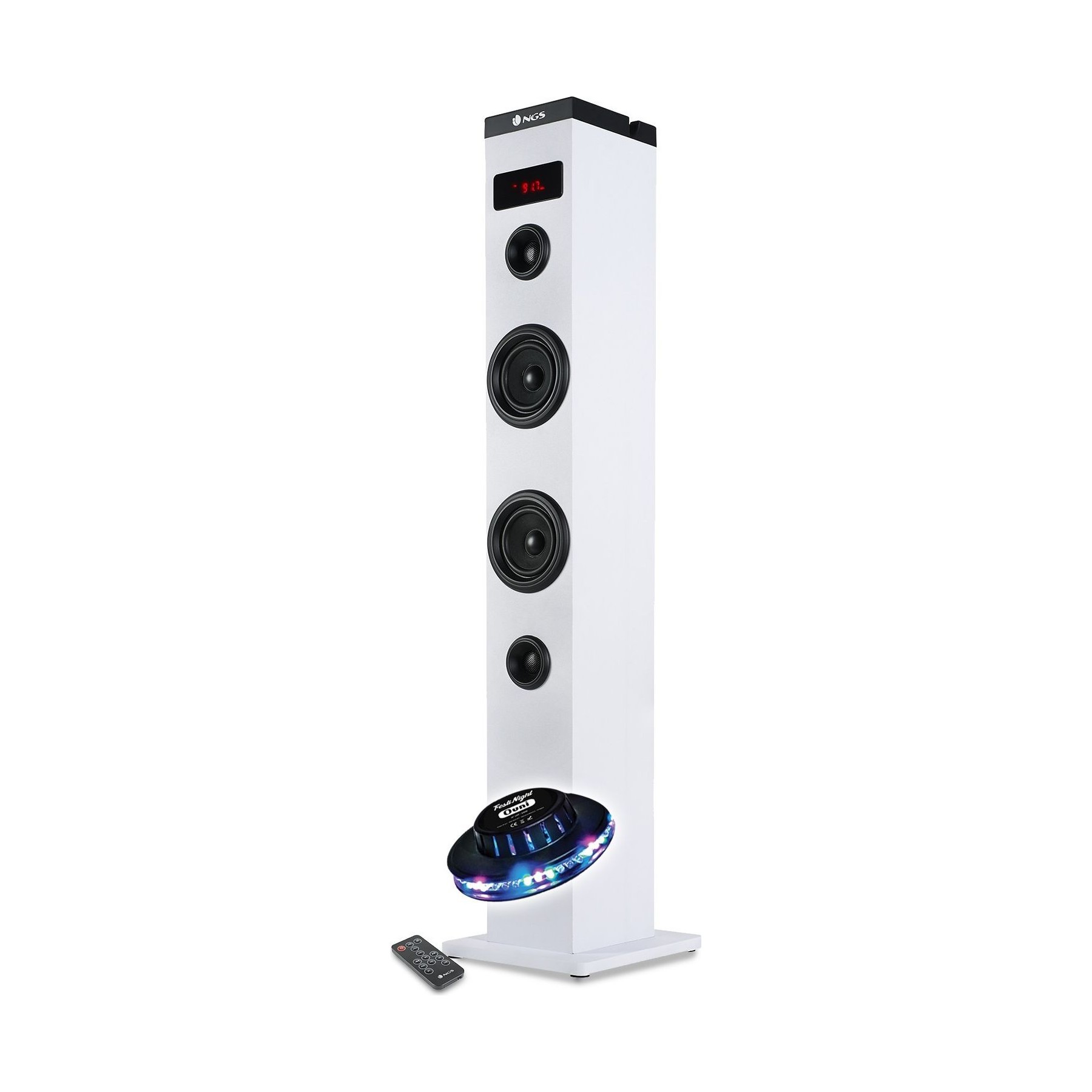 Enceinte Bluetooth NGS Enceinte colonne Tour de son Bluetooth 5