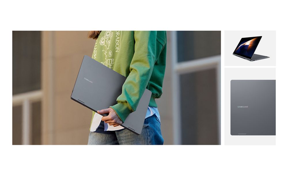 Ordinateur portable SAMSUNG Galaxy Book4 360 15 I7 16Go 512Go Argent