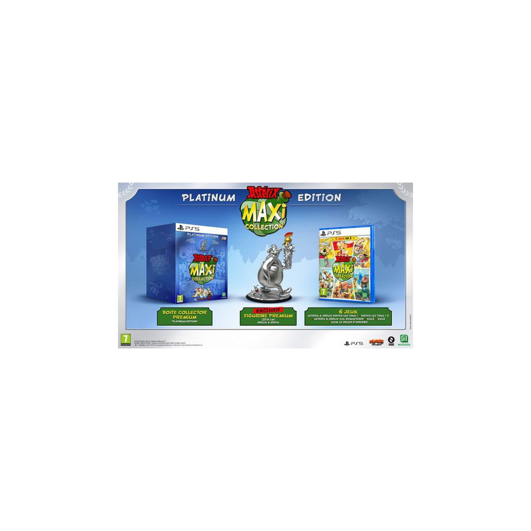Jeu PS5 MICROIDS Asterix Maxi Collection Platinum Edition