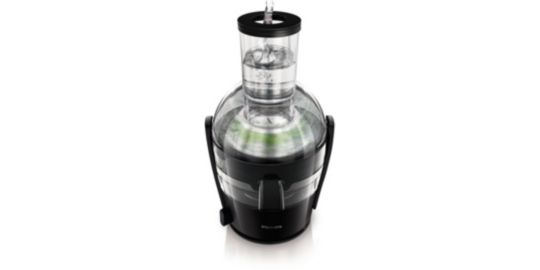 Centrifugeuse PHILIPS HR1855/70 Viva extracteur de jus noir 2L, 800W