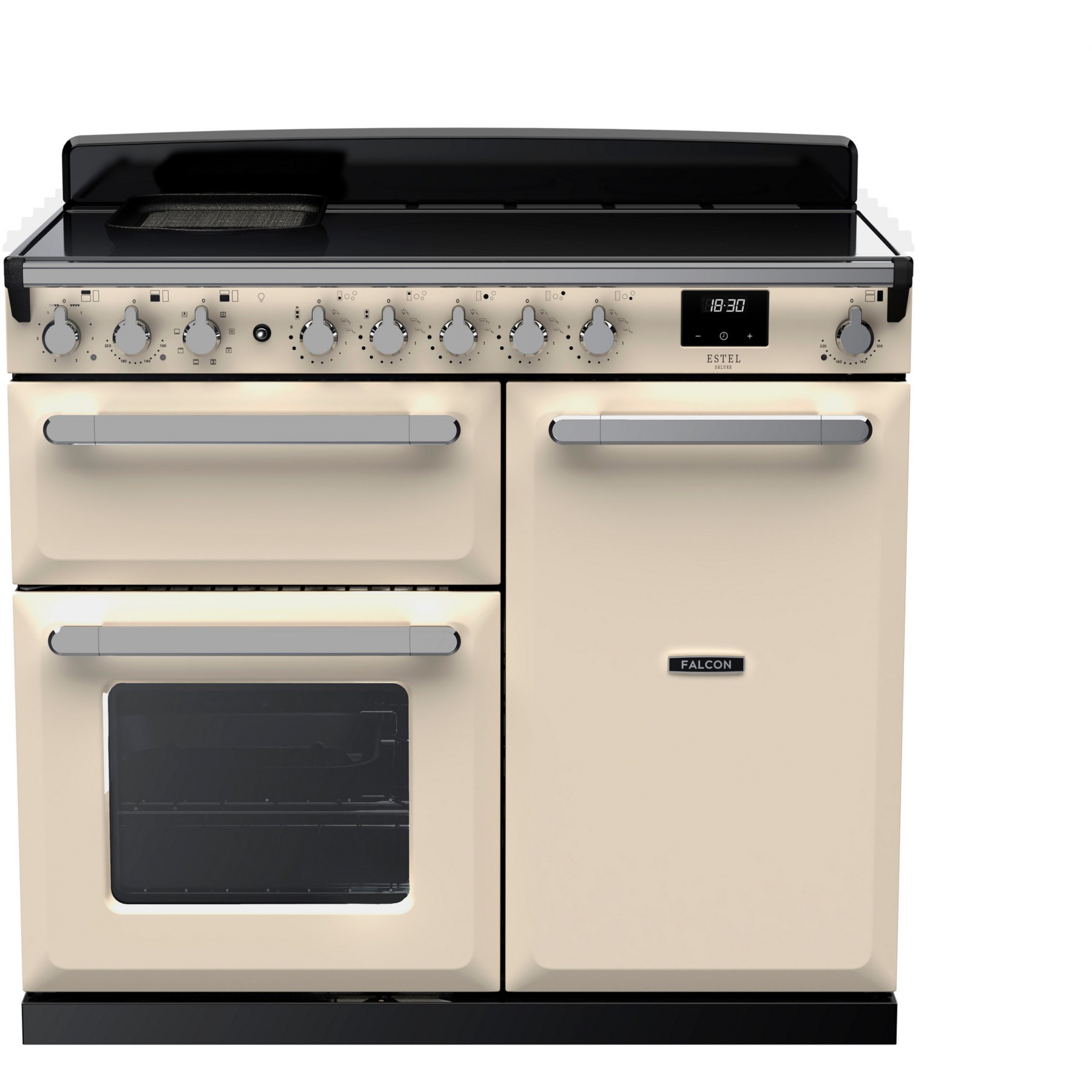 Piano de cuisson induction FALCON ESTEL DELUXE TAB IND 100 CM ROSE PASTEL