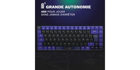 Clavier gamer sans fil SKILLKORP K20
