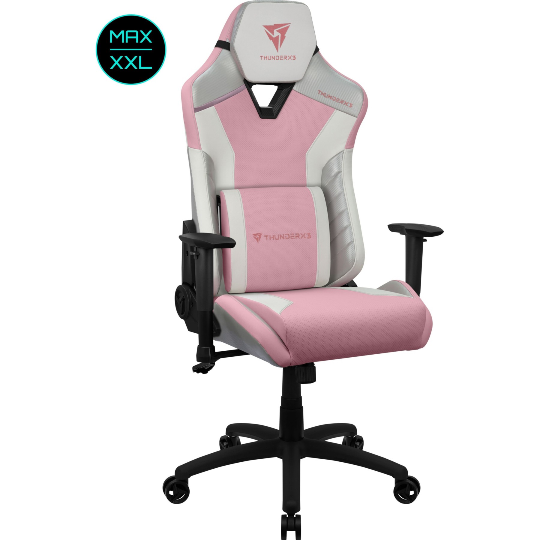 Chaise gaming THUNDERX3 Fauteuil Gamer ThunderX3 TC3 Max (Blanc/