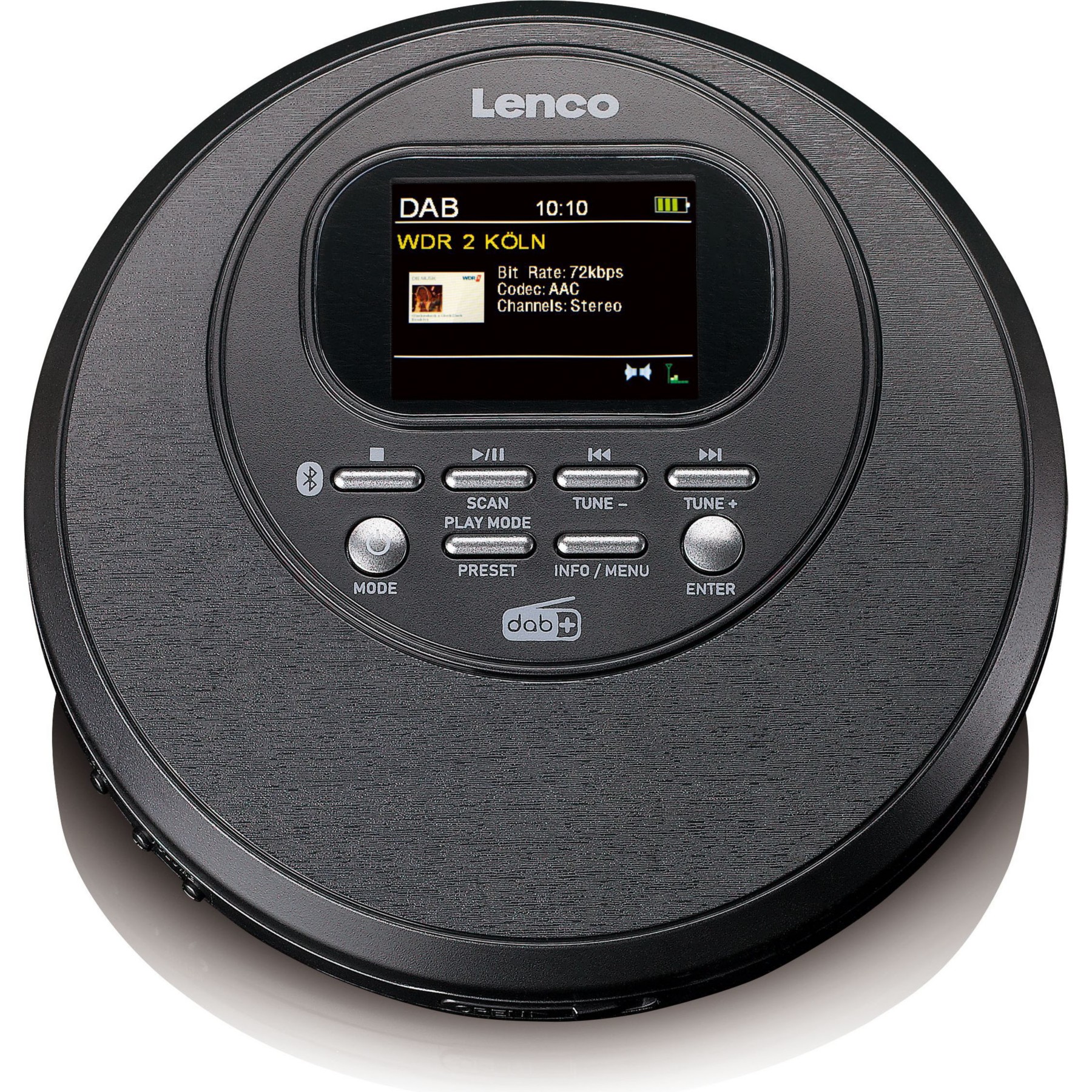 Lecteur CD LENCO CD-500BK