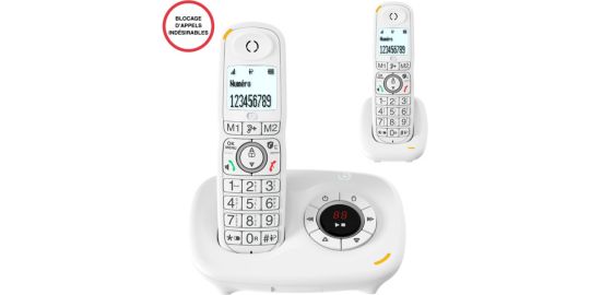 Téléphone sans fil ESSENTIELB BRIO DUO Rép