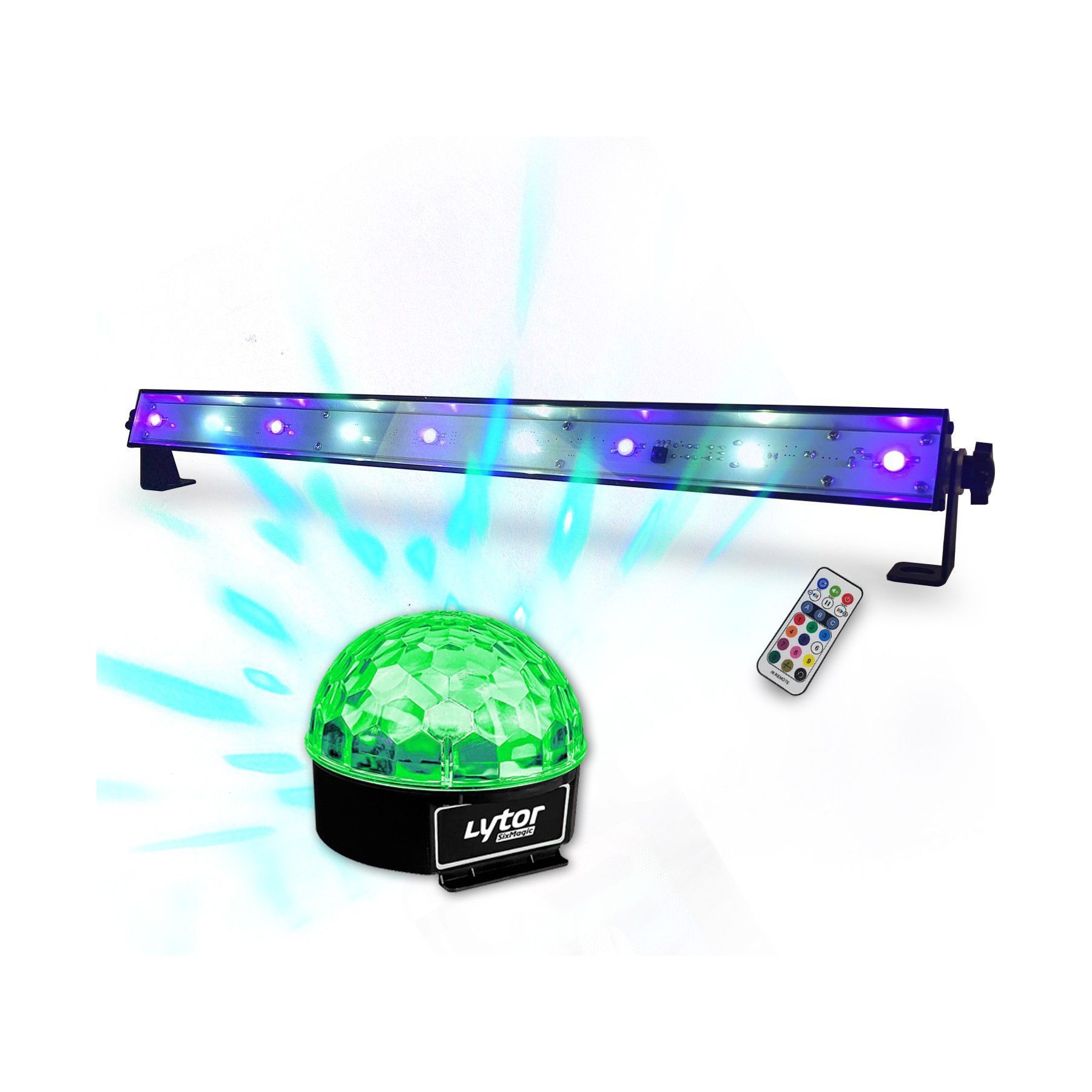 Jeu de lumières HQ POWER Barre à led HQ Power slim light + SIX